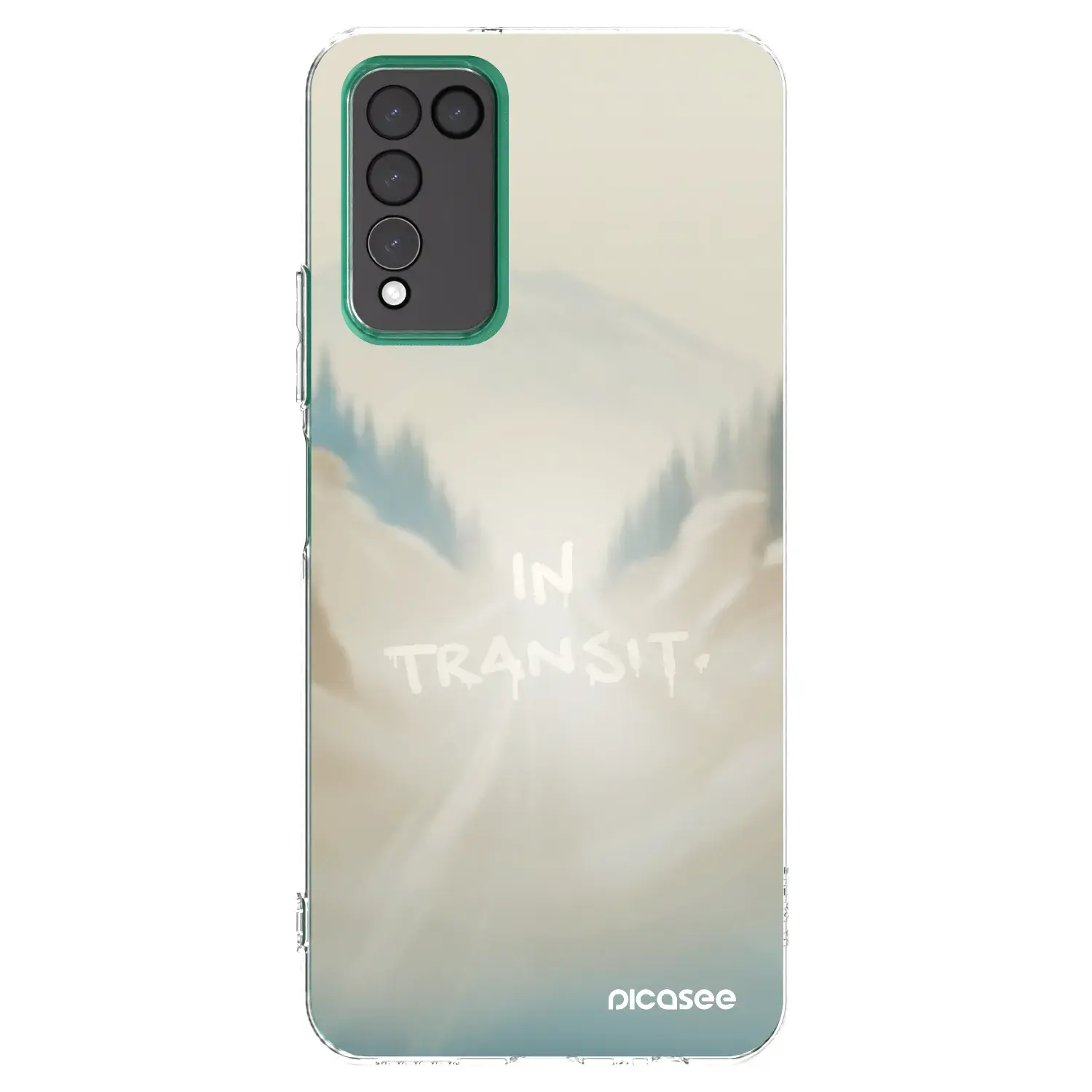 Silikonový průhledný obal pro Honor 10X Lite - IN TRANSIT