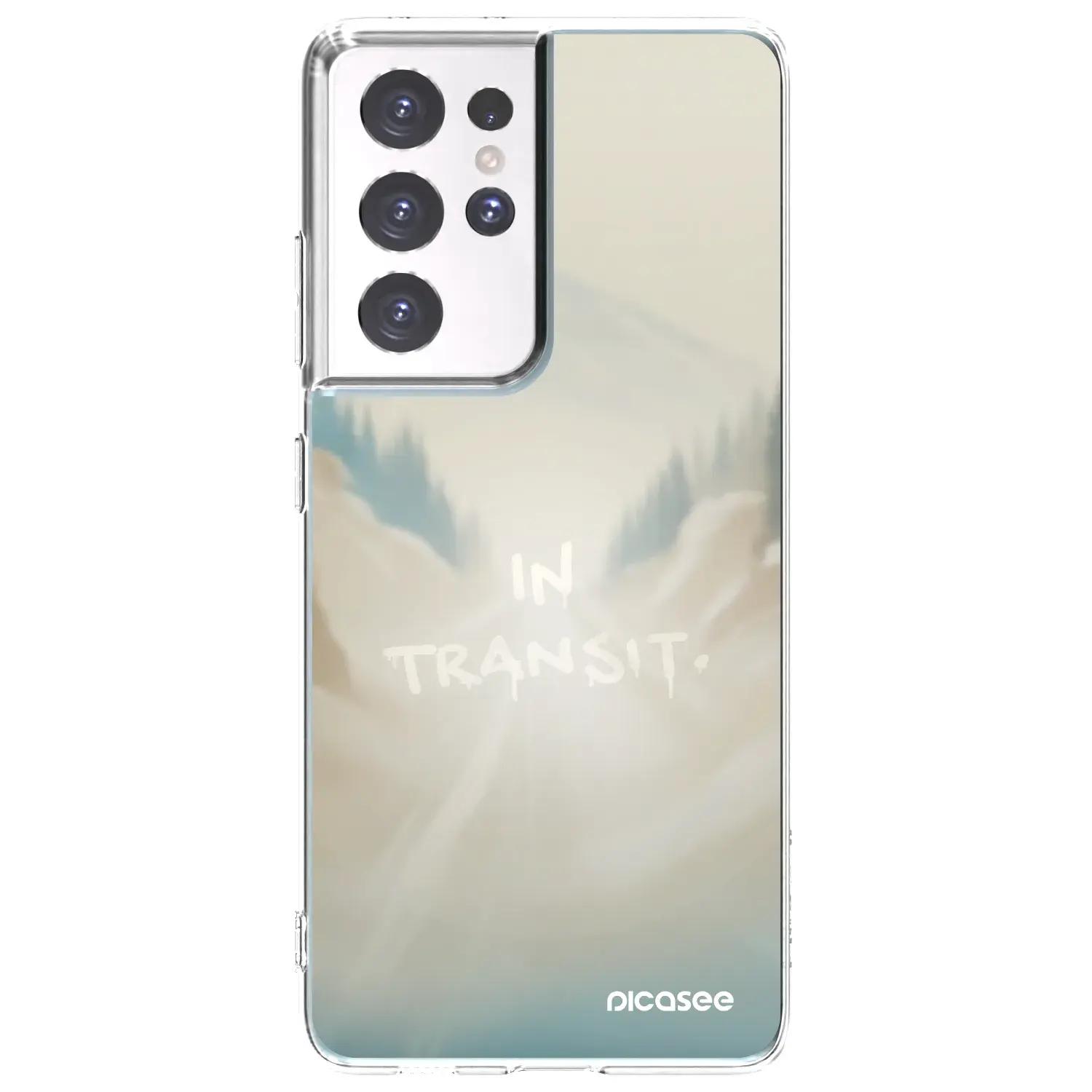 Silikonový průhledný obal pro Samsung Galaxy S21 Ultra 5G G998B - IN TRANSIT