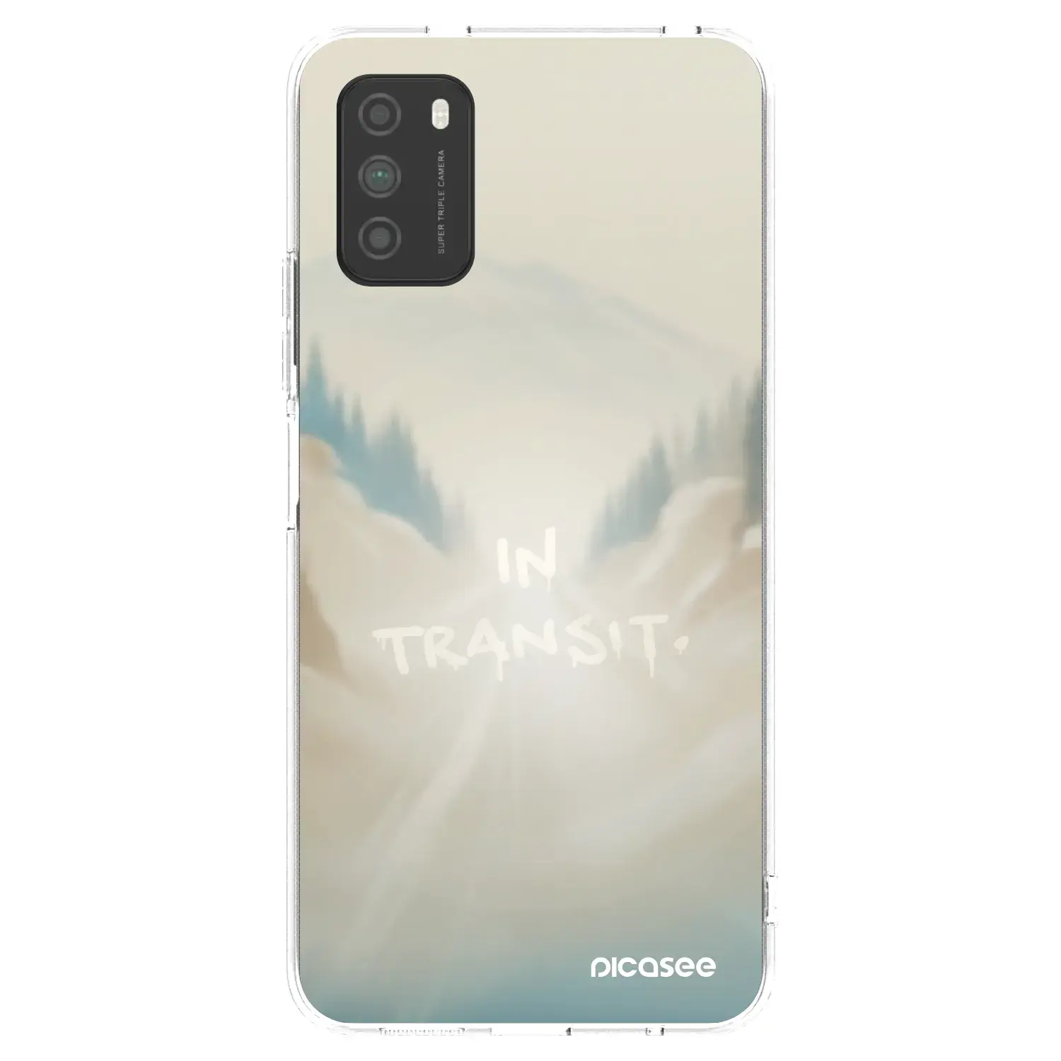 Silikonový průhledný obal pro Xiaomi Poco M3 - IN TRANSIT