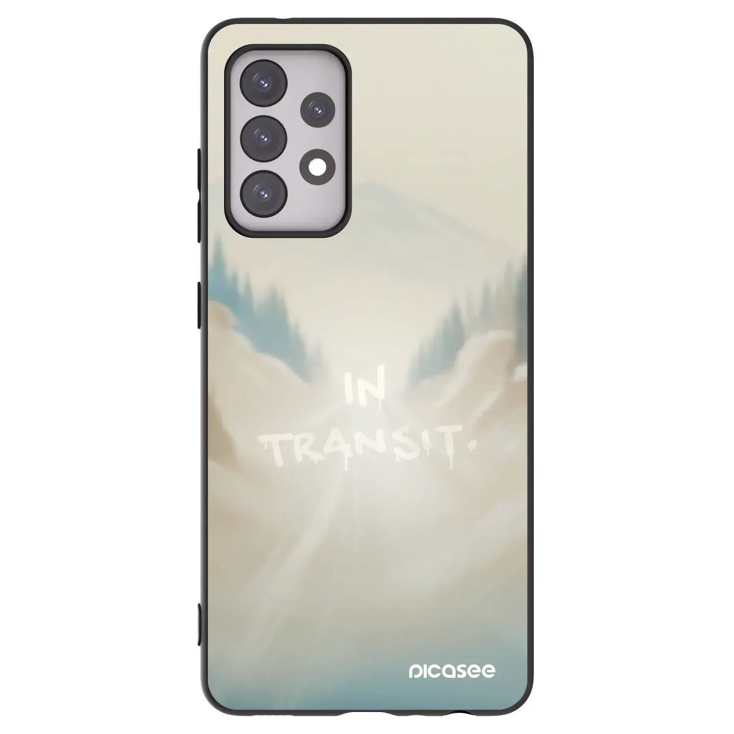 Silikonový černý obal pro Samsung Galaxy A52 5G A525F - IN TRANSIT