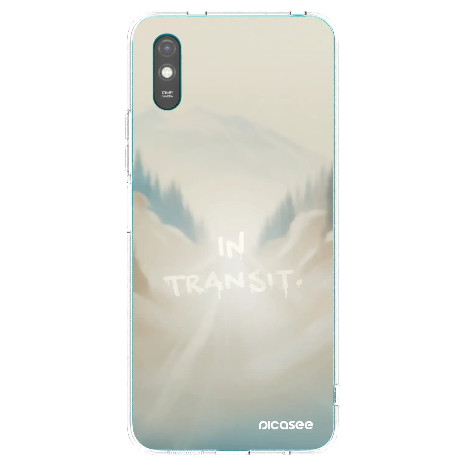 Silikonový průhledný obal pro Xiaomi Redmi 9AT - IN TRANSIT