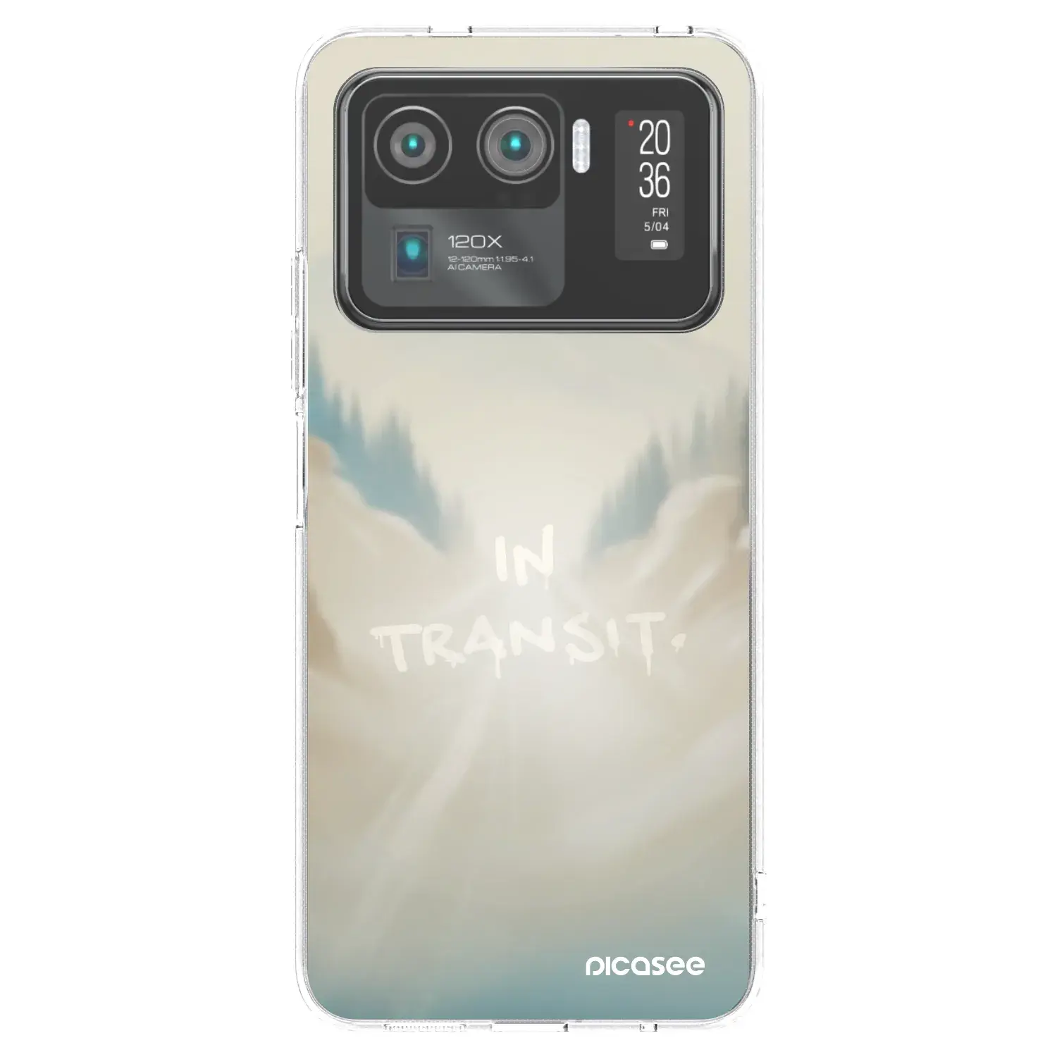 Silikonový průhledný obal pro Xiaomi Mi 11 Ultra - IN TRANSIT