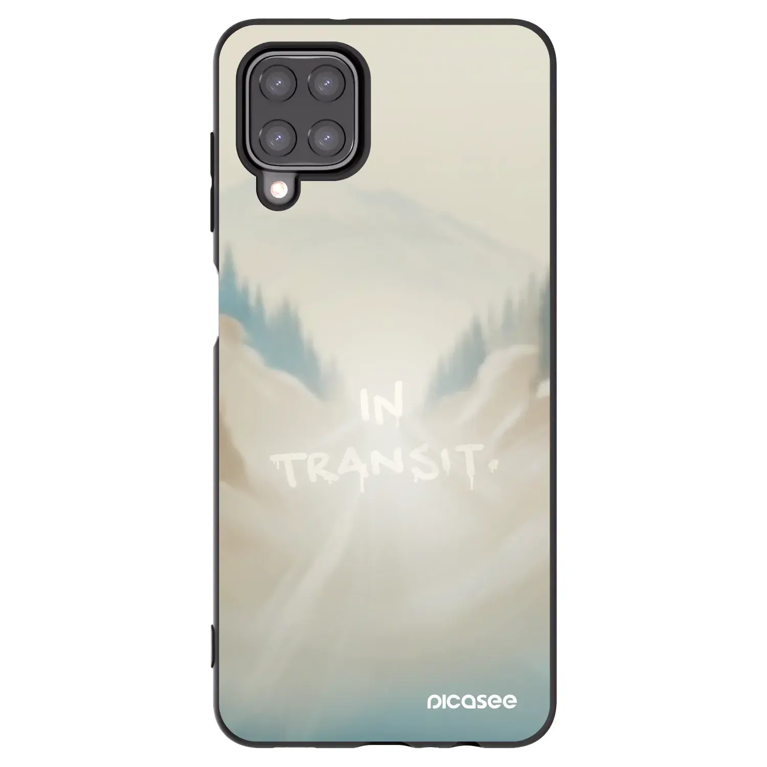 Silikonový černý obal pro Samsung Galaxy M12 M127F - IN TRANSIT