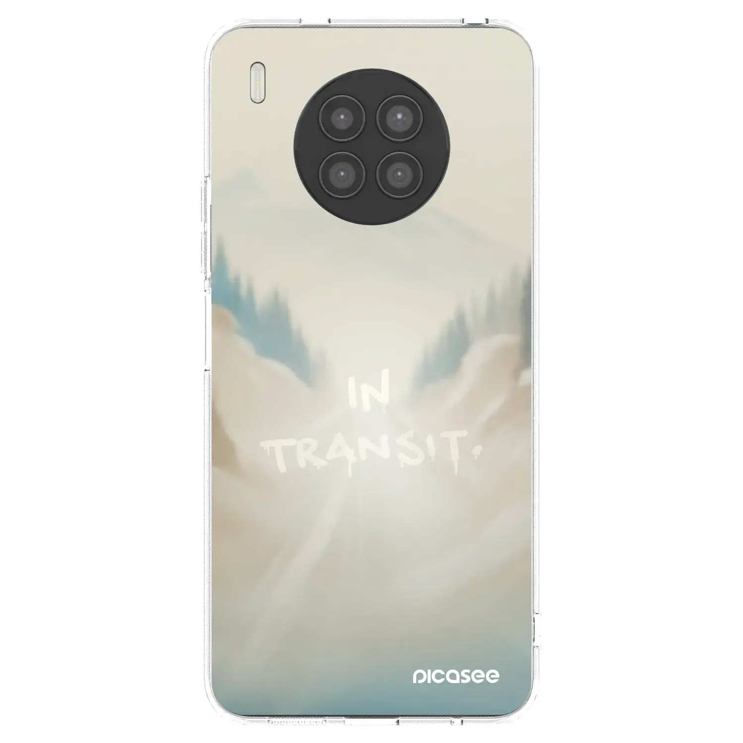 Silikonový průhledný obal pro Huawei Nova 8i - IN TRANSIT