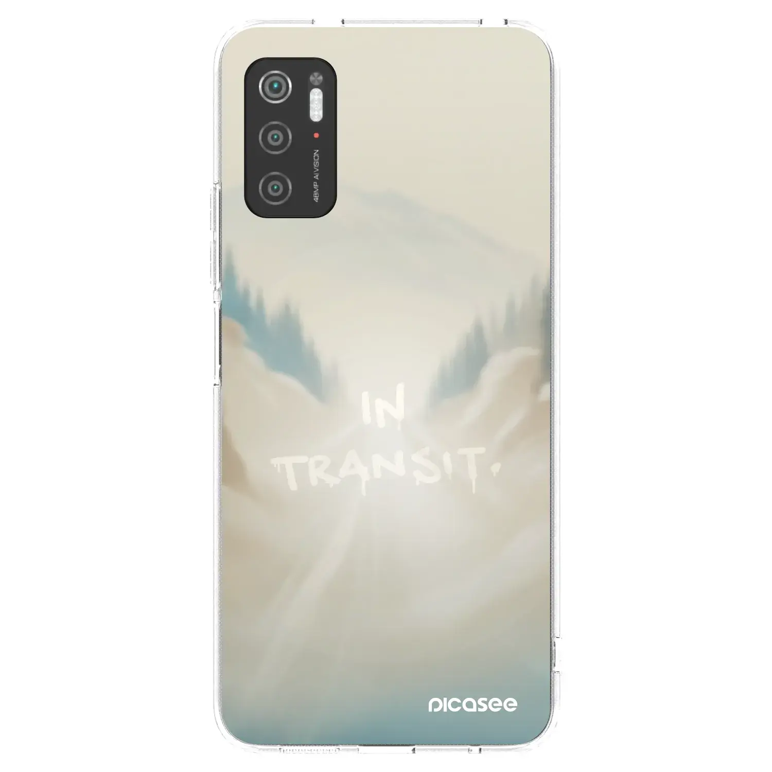 Silikonový průhledný obal pro Xiaomi Poco M3 Pro 5G - IN TRANSIT