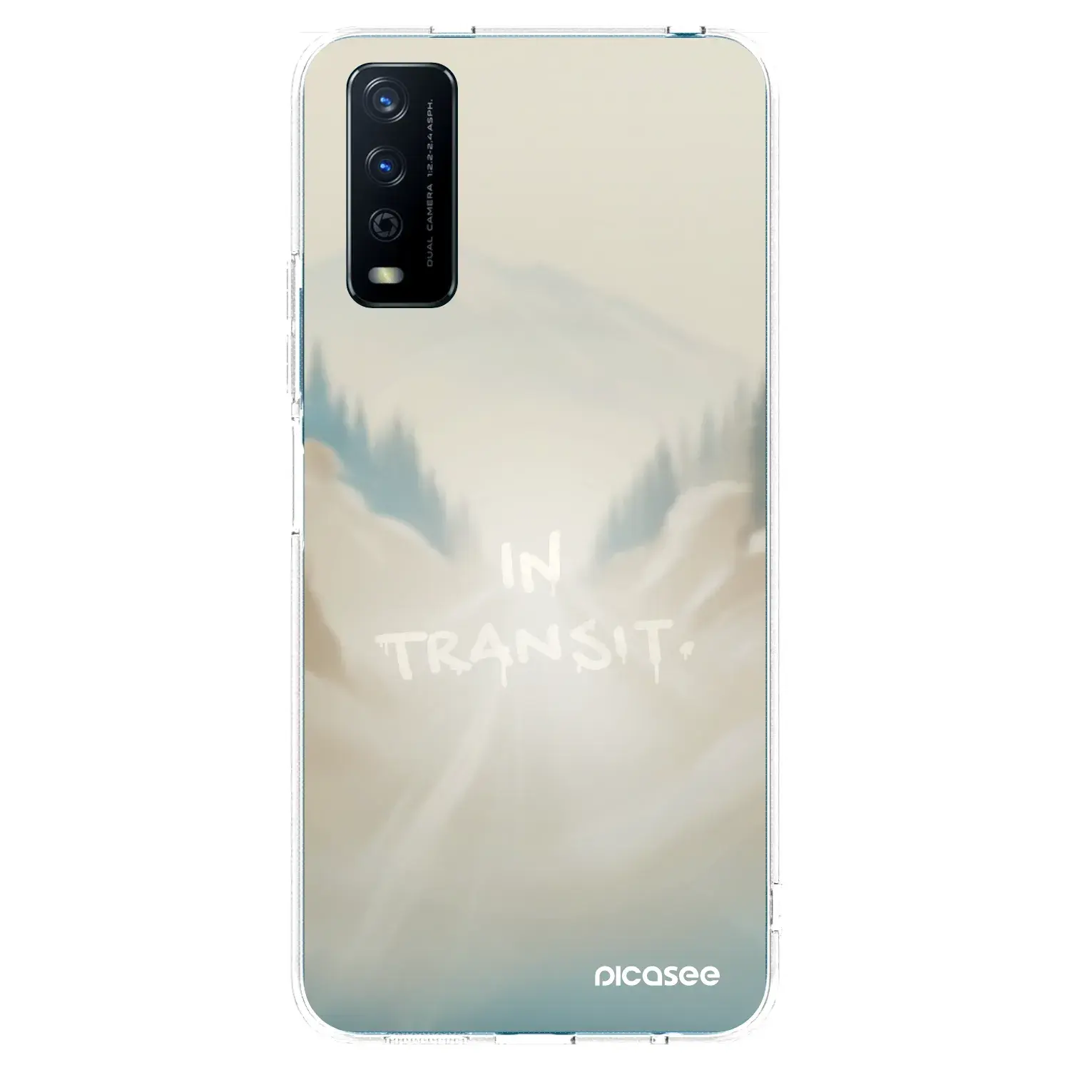 Silikonový průhledný obal pro Vivo Y11s - IN TRANSIT
