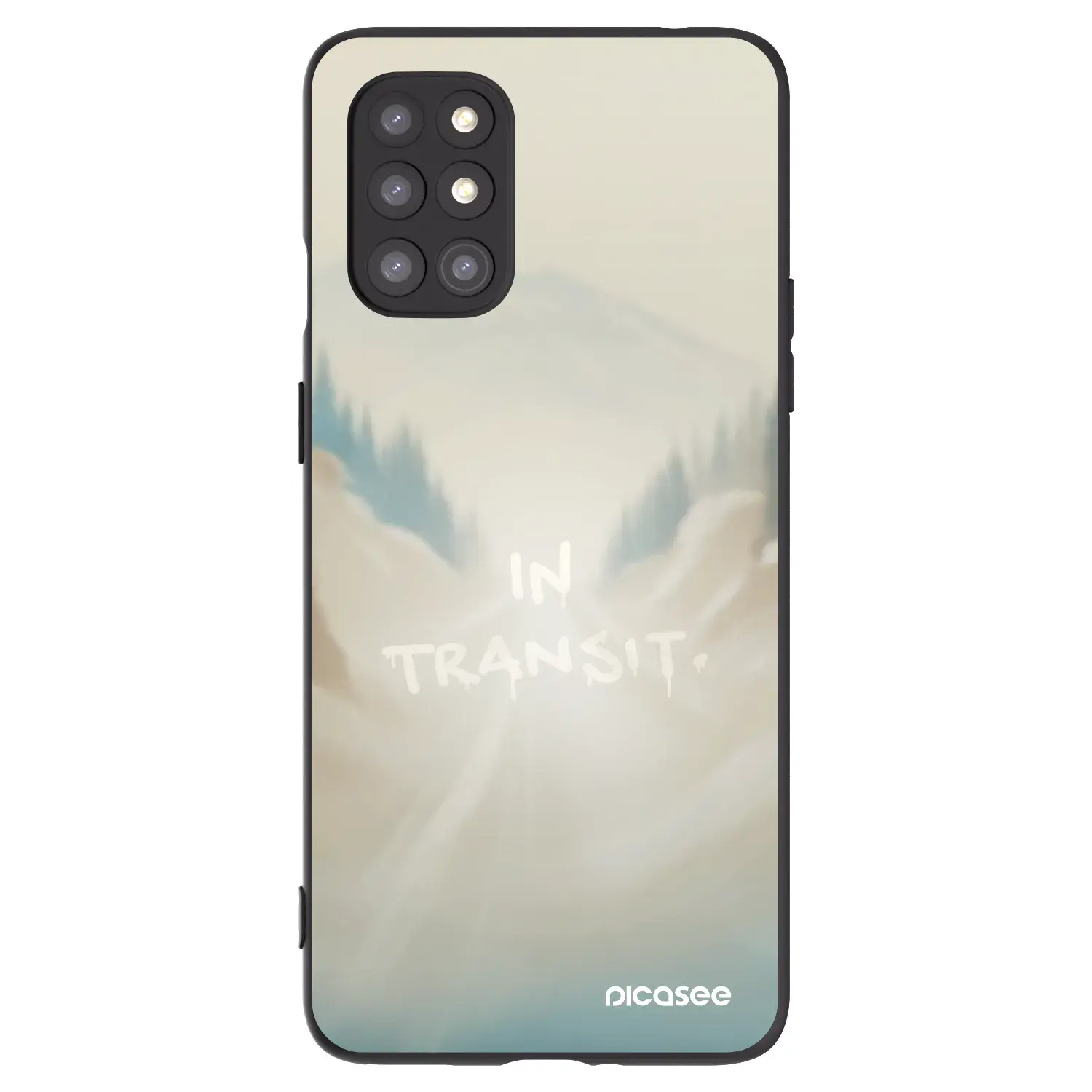 Silikonový černý obal pro OnePlus 8T - IN TRANSIT