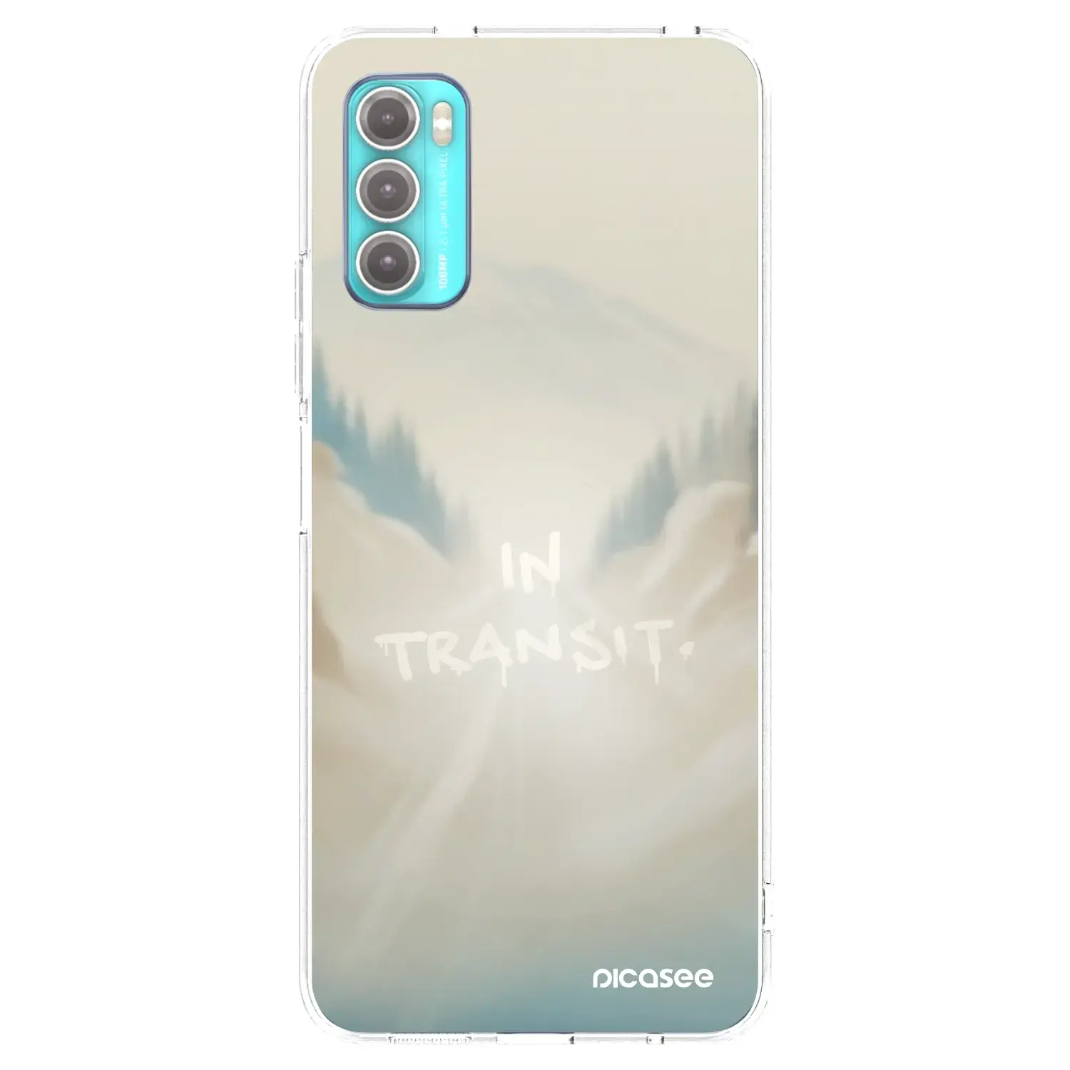 Silikonový průhledný obal pro Motorola Moto G60 - IN TRANSIT