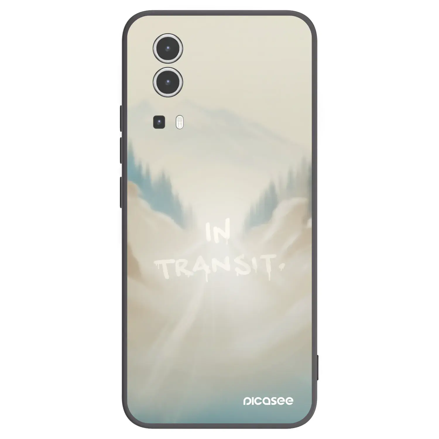 Silikonový černý obal pro Vivo Y72 5G - IN TRANSIT