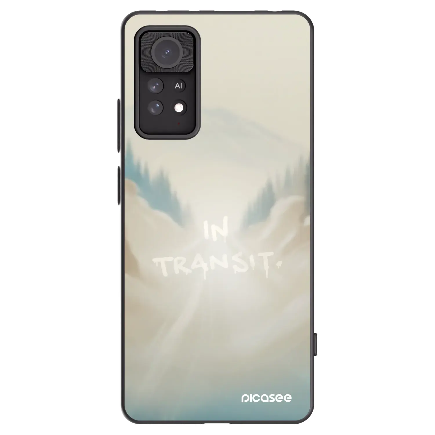 Silikonový černý obal pro Xiaomi Redmi Note 11 Pro 5G - IN TRANSIT