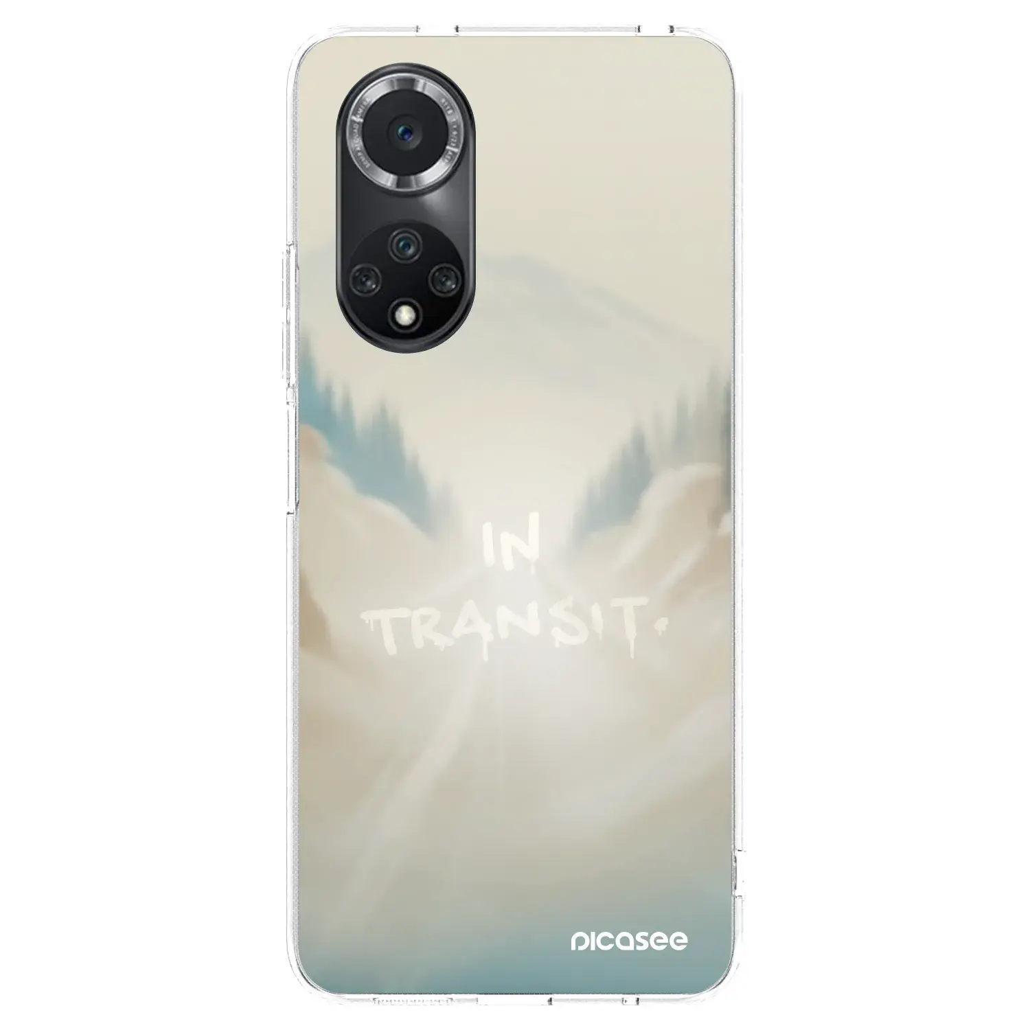 Silikonový průhledný obal pro Huawei Nova 9 SE - IN TRANSIT