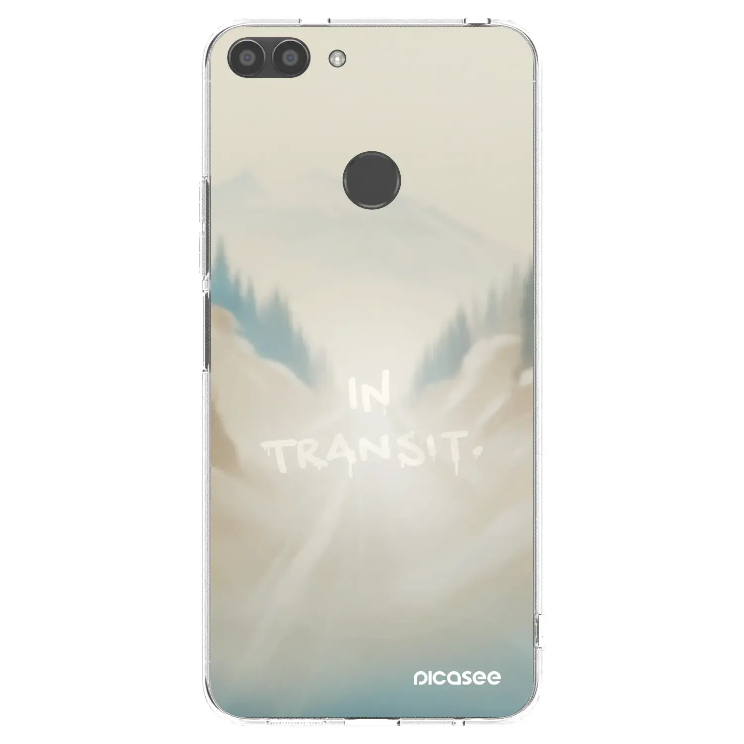 Silikonový průhledný obal pro Huawei P Smart - IN TRANSIT