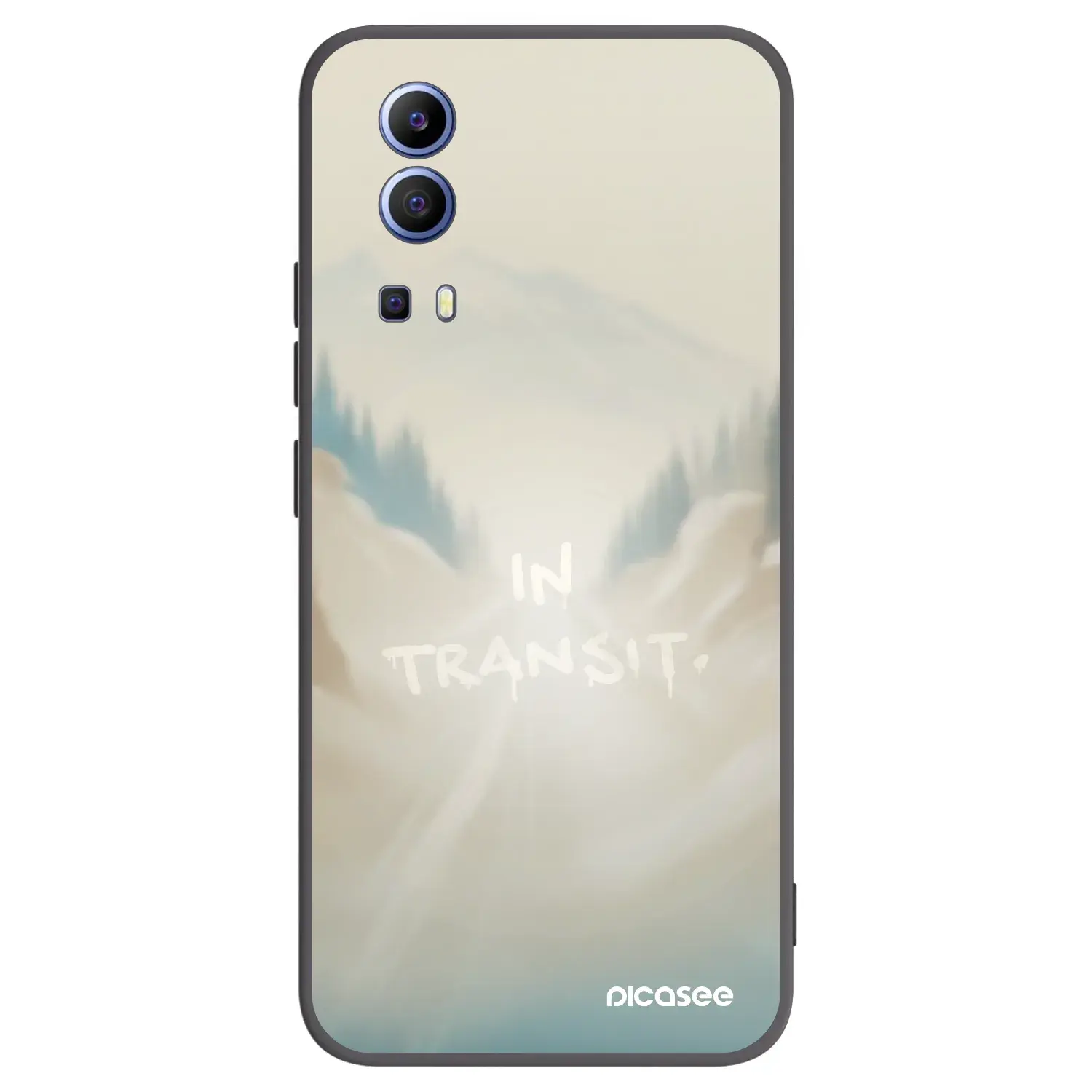 Silikonový černý obal pro Vivo Y52 5G - IN TRANSIT