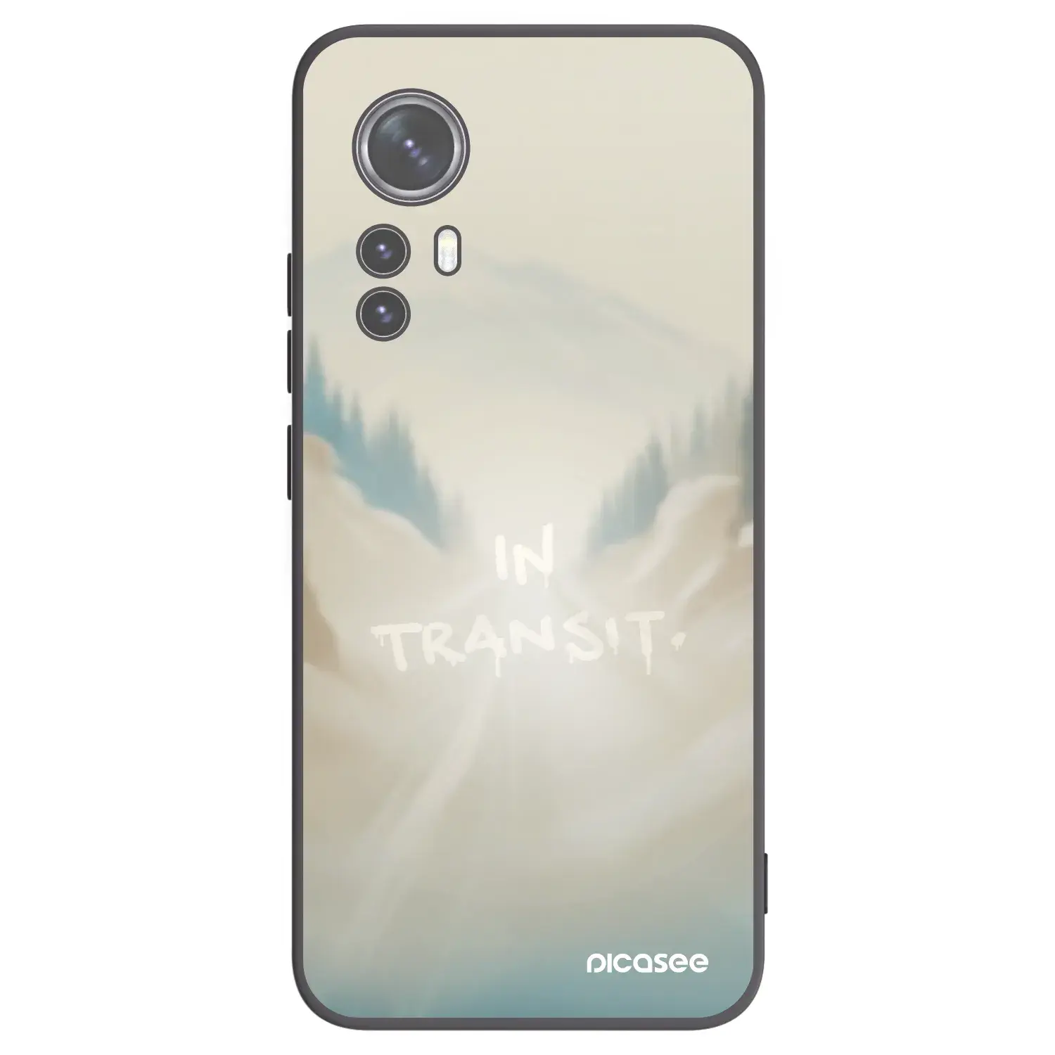 Silikonový černý obal pro Xiaomi 12X - IN TRANSIT