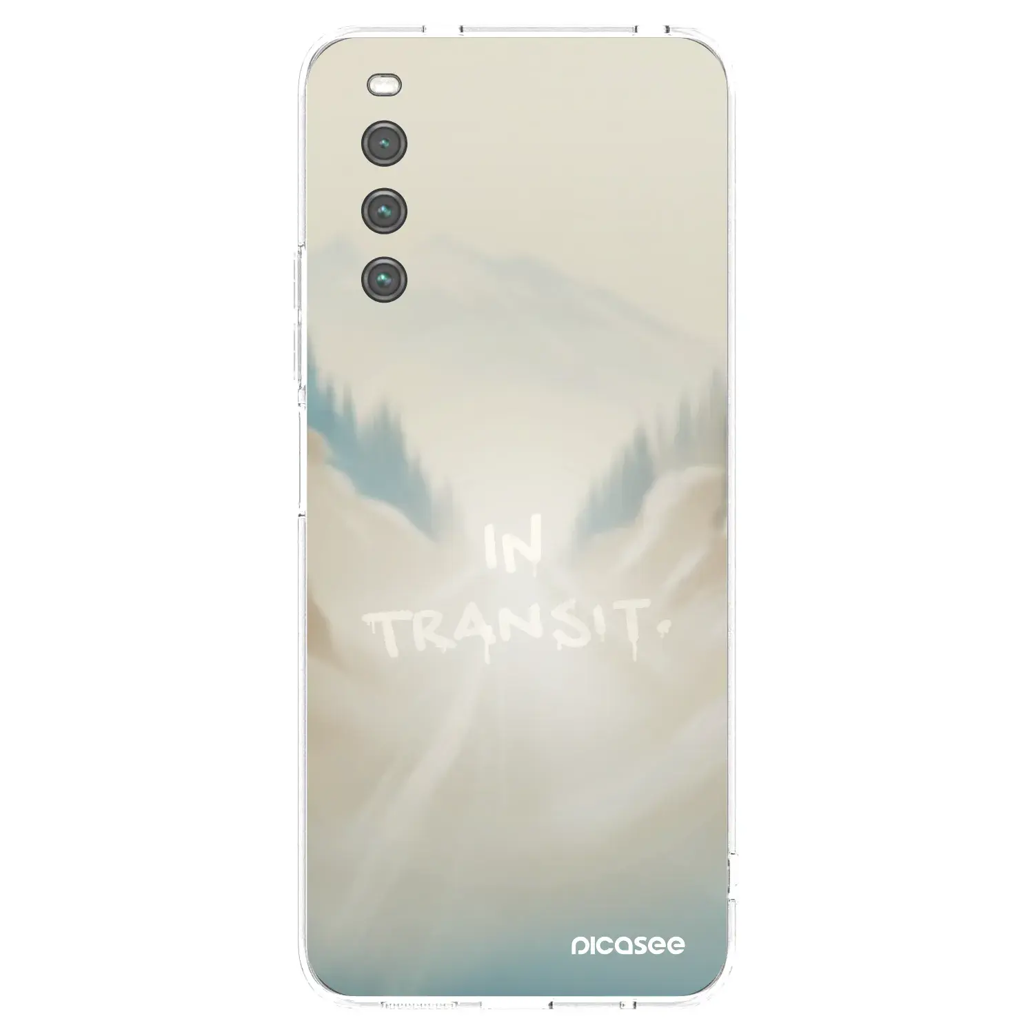 Silikonový průhledný obal pro Sony Xperia 10 IV 5G - IN TRANSIT