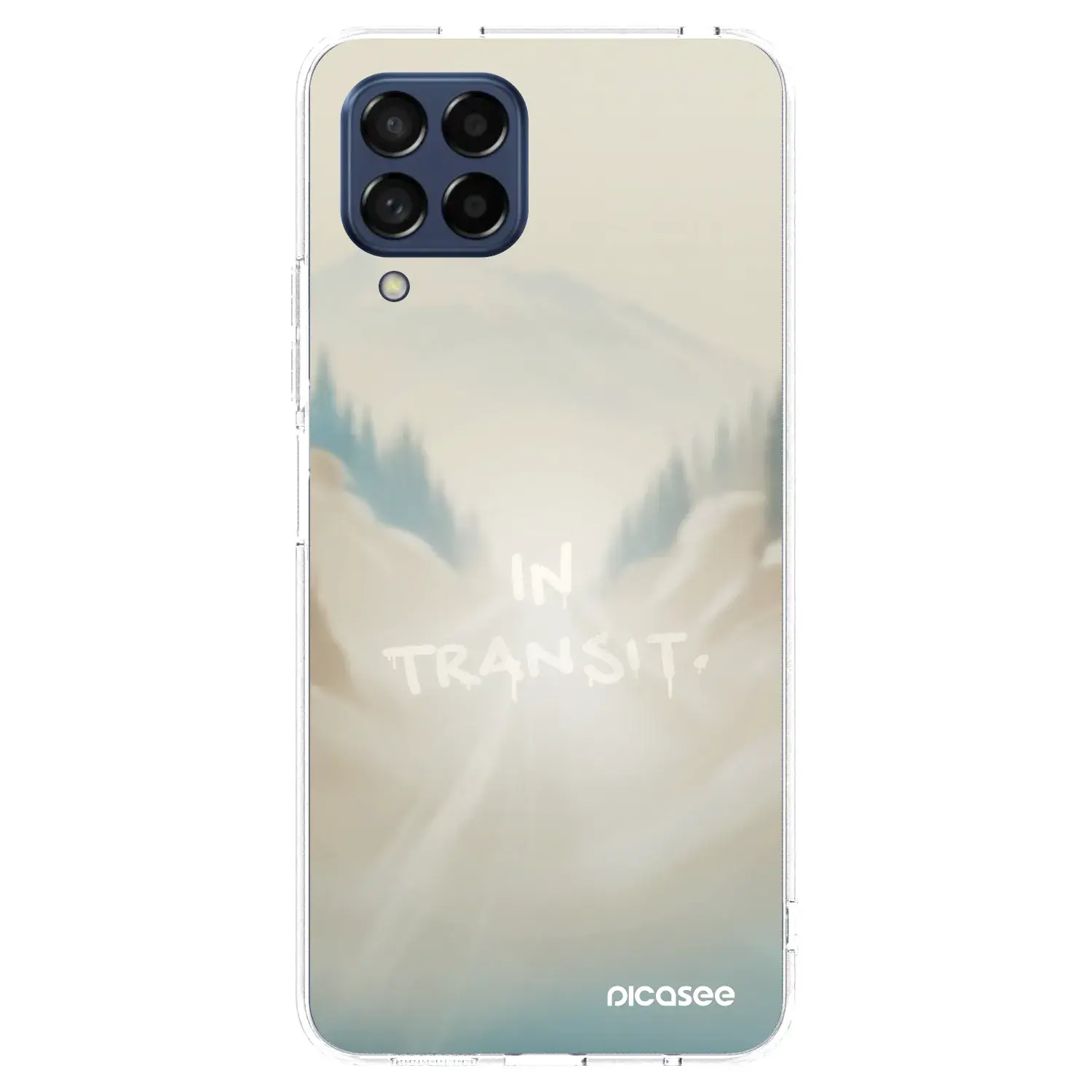 Silikonový průhledný obal pro Samsung Galaxy M53 5G - IN TRANSIT