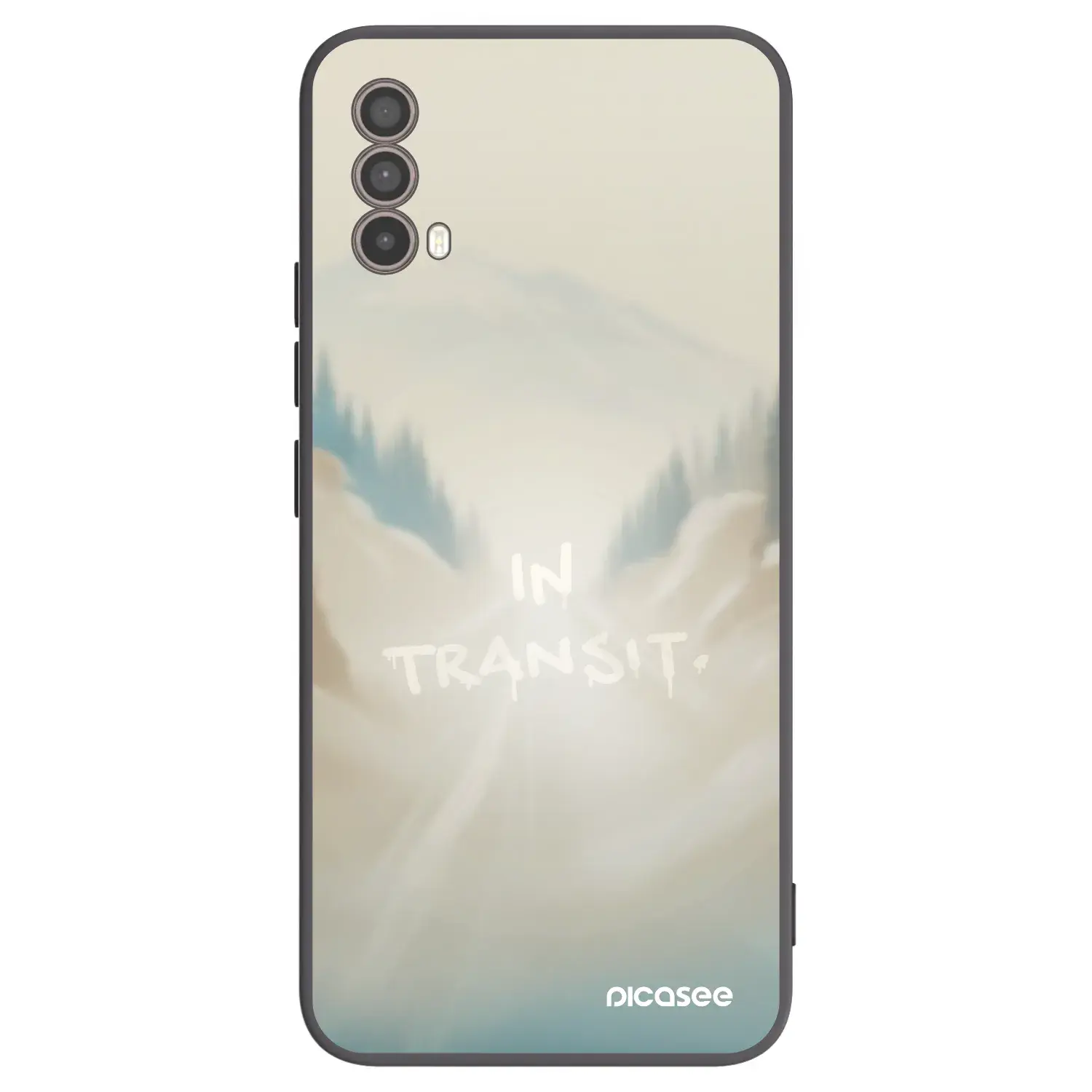 Silikonový černý obal pro Motorola Moto E40 - IN TRANSIT