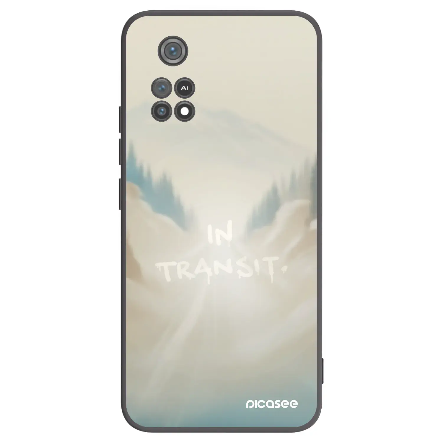 Silikonový černý obal pro Xiaomi Poco M4 Pro - IN TRANSIT
