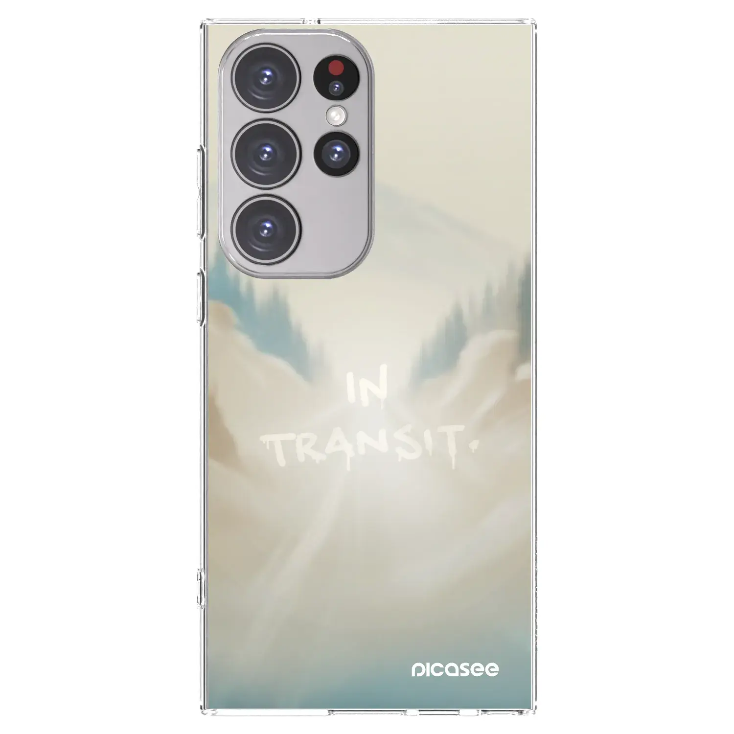 Silikonový průhledný obal pro Samsung Galaxy S23 Ultra 5G - IN TRANSIT