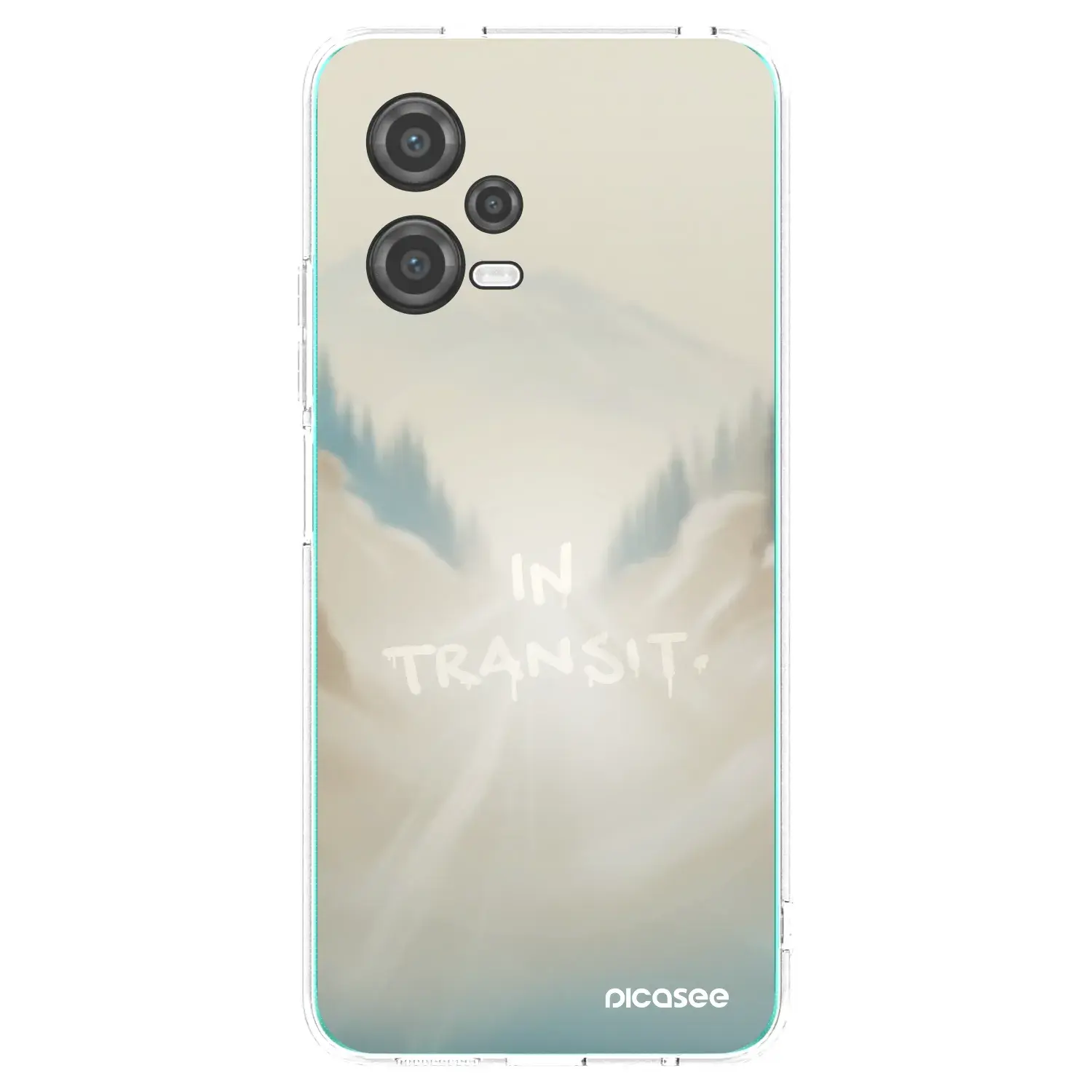 Silikonový průhledný obal pro Xiaomi Poco X5 - IN TRANSIT