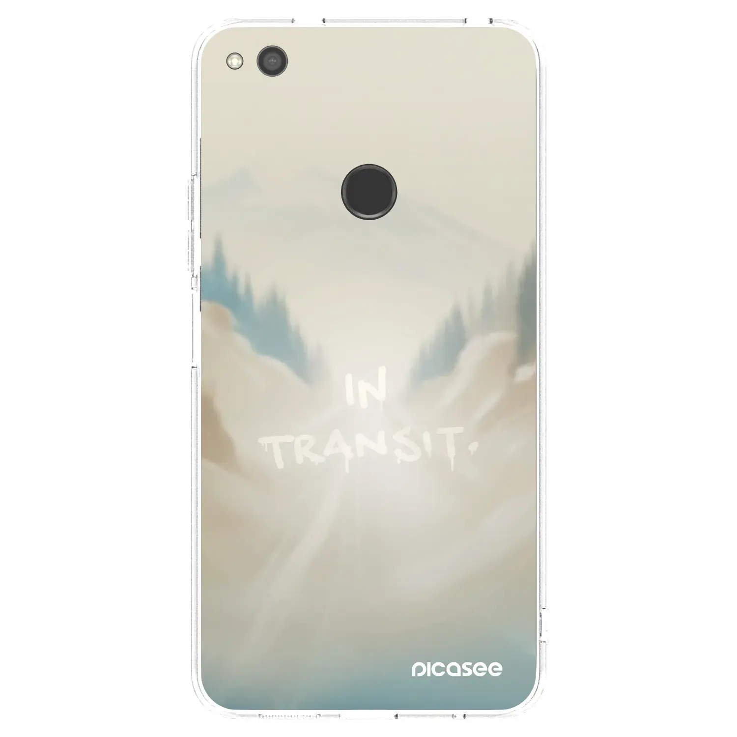 Silikonový průhledný obal pro Huawei P9 Lite 2017 - IN TRANSIT