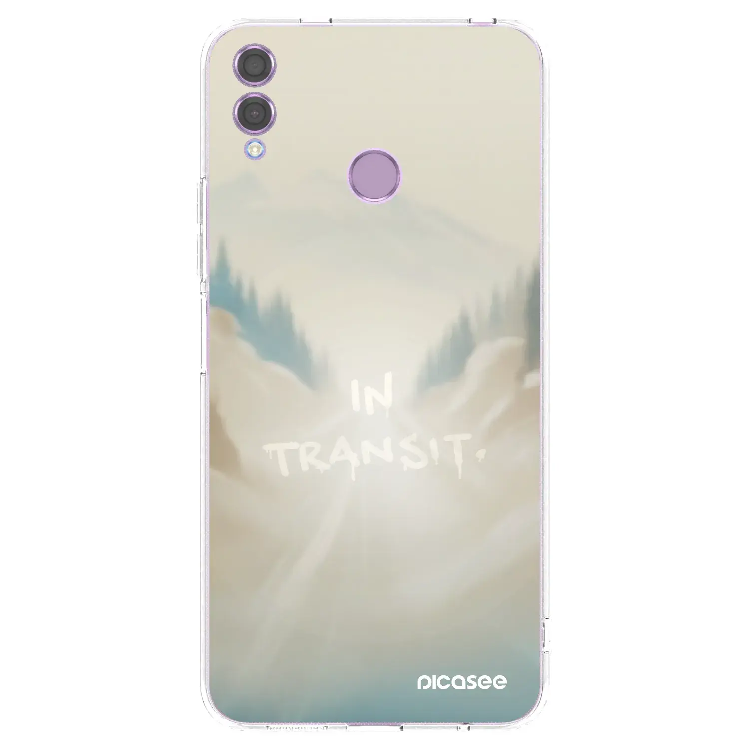 Silikonový průhledný obal pro Honor 8X - IN TRANSIT