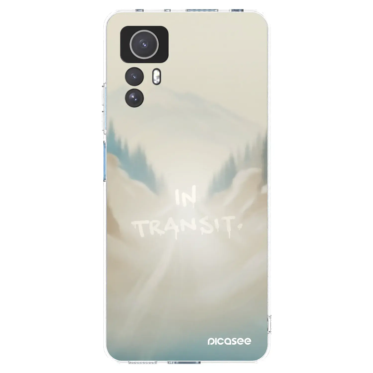 Silikonový průhledný obal pro Xiaomi Redmi Note 12S - IN TRANSIT