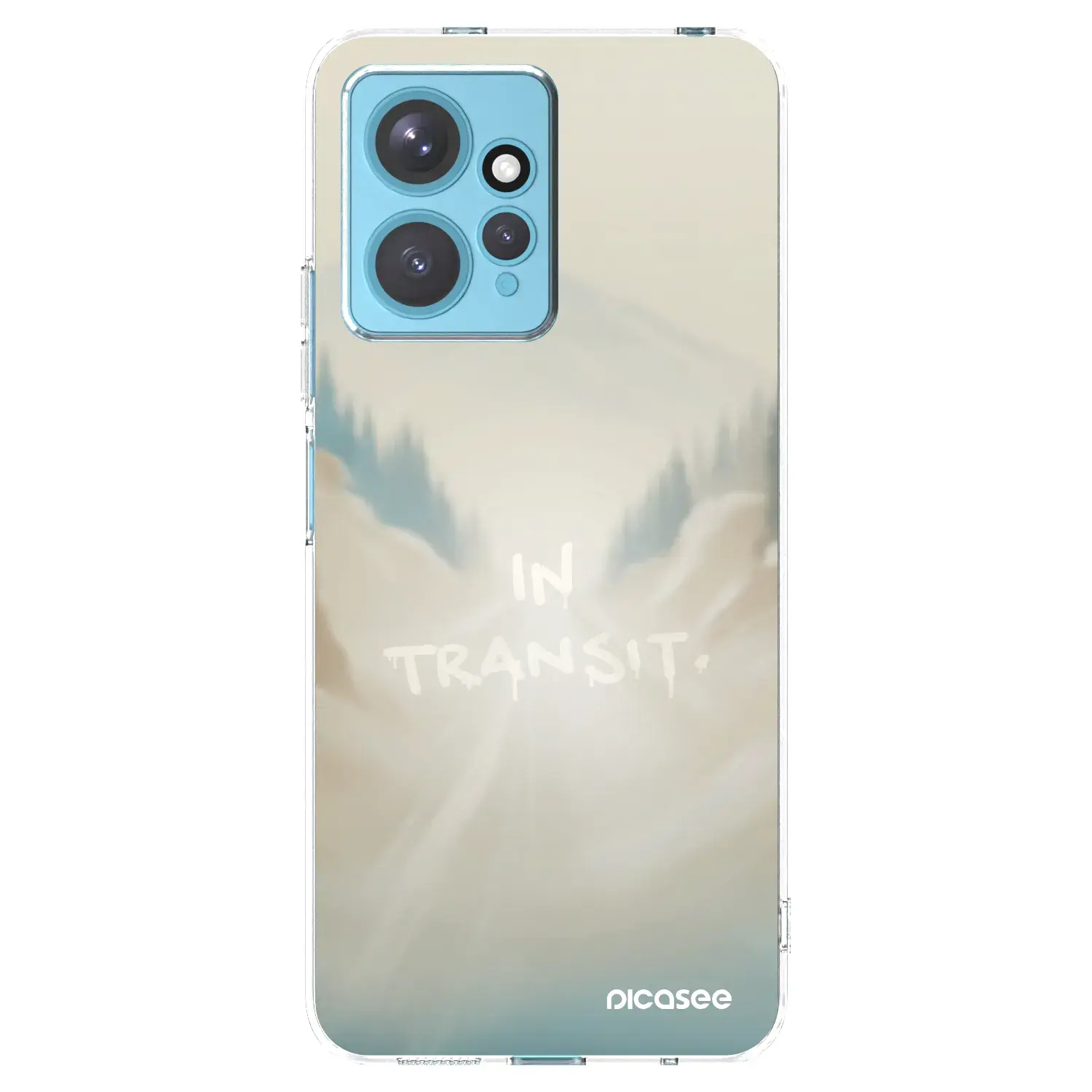 Silikonový průhledný obal pro Xiaomi Redmi Note 12 4G - IN TRANSIT