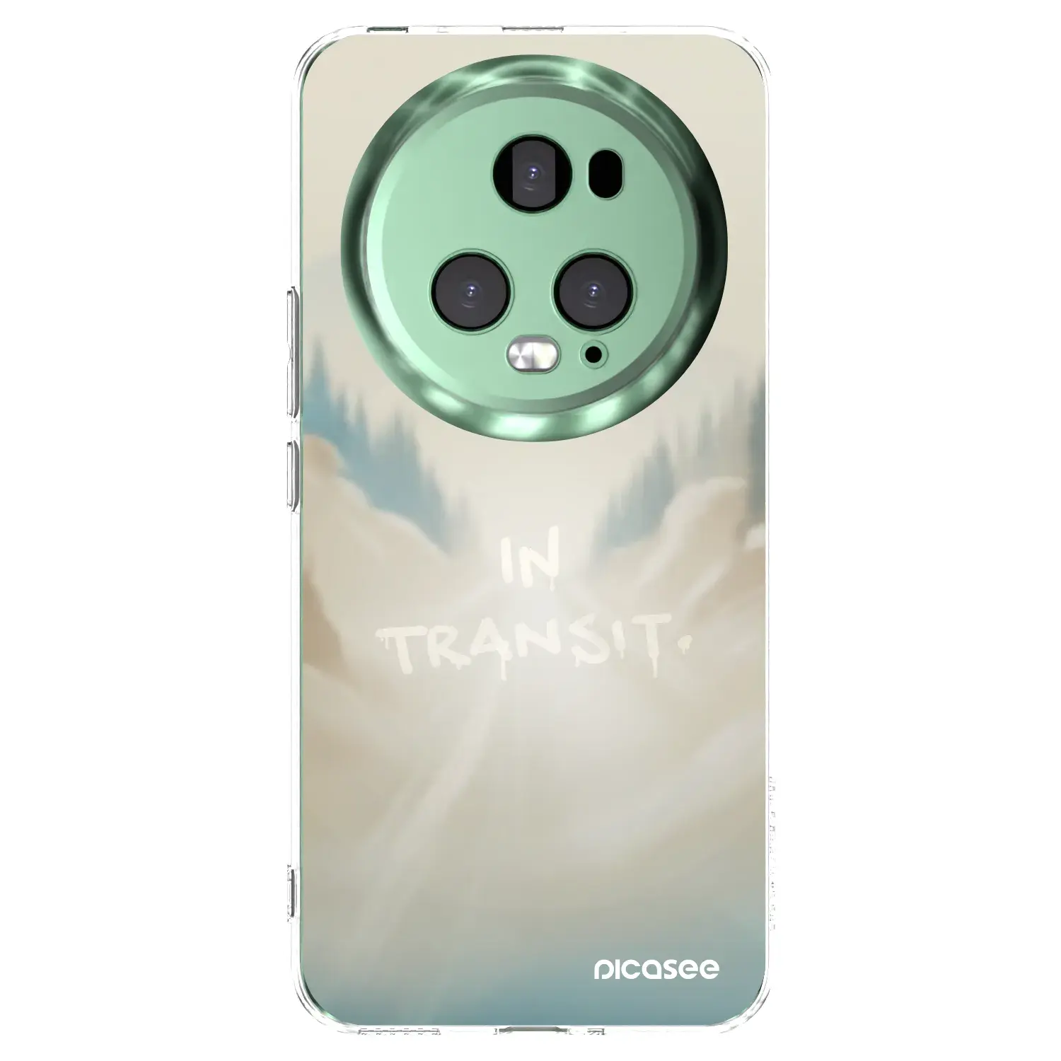 Silikonový průhledný obal pro Honor Magic5 Pro - IN TRANSIT