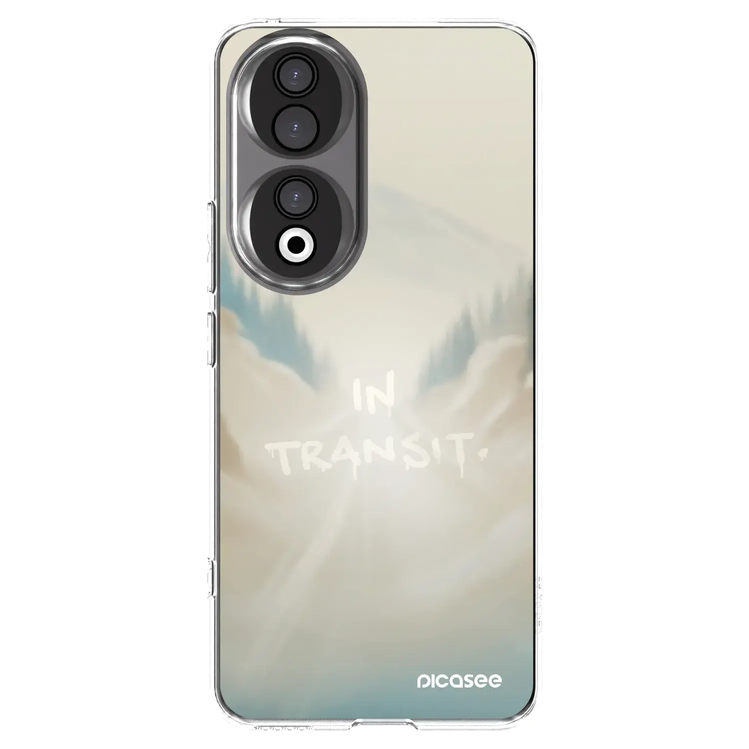 Silikonový průhledný obal pro Honor 90 5G - IN TRANSIT
