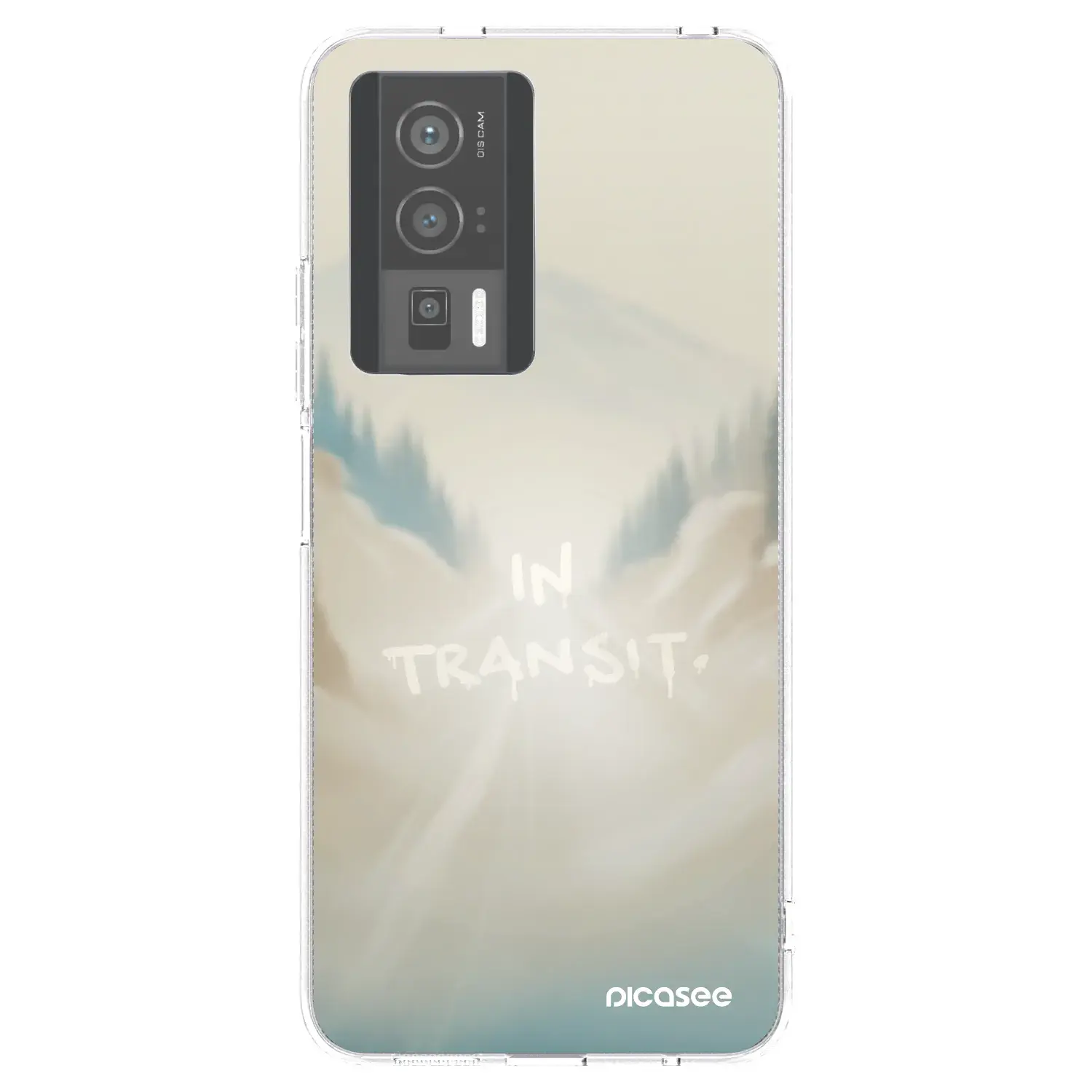 Silikonový průhledný obal pro Xiaomi Poco F5 Pro 5G - IN TRANSIT