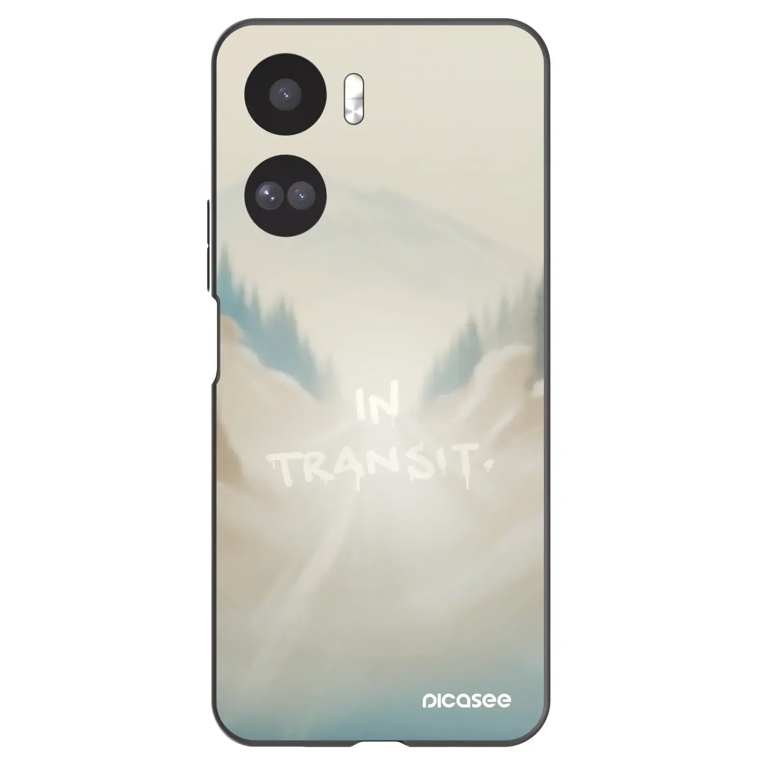 Silikonový černý obal pro Honor 90 Lite 5G - IN TRANSIT