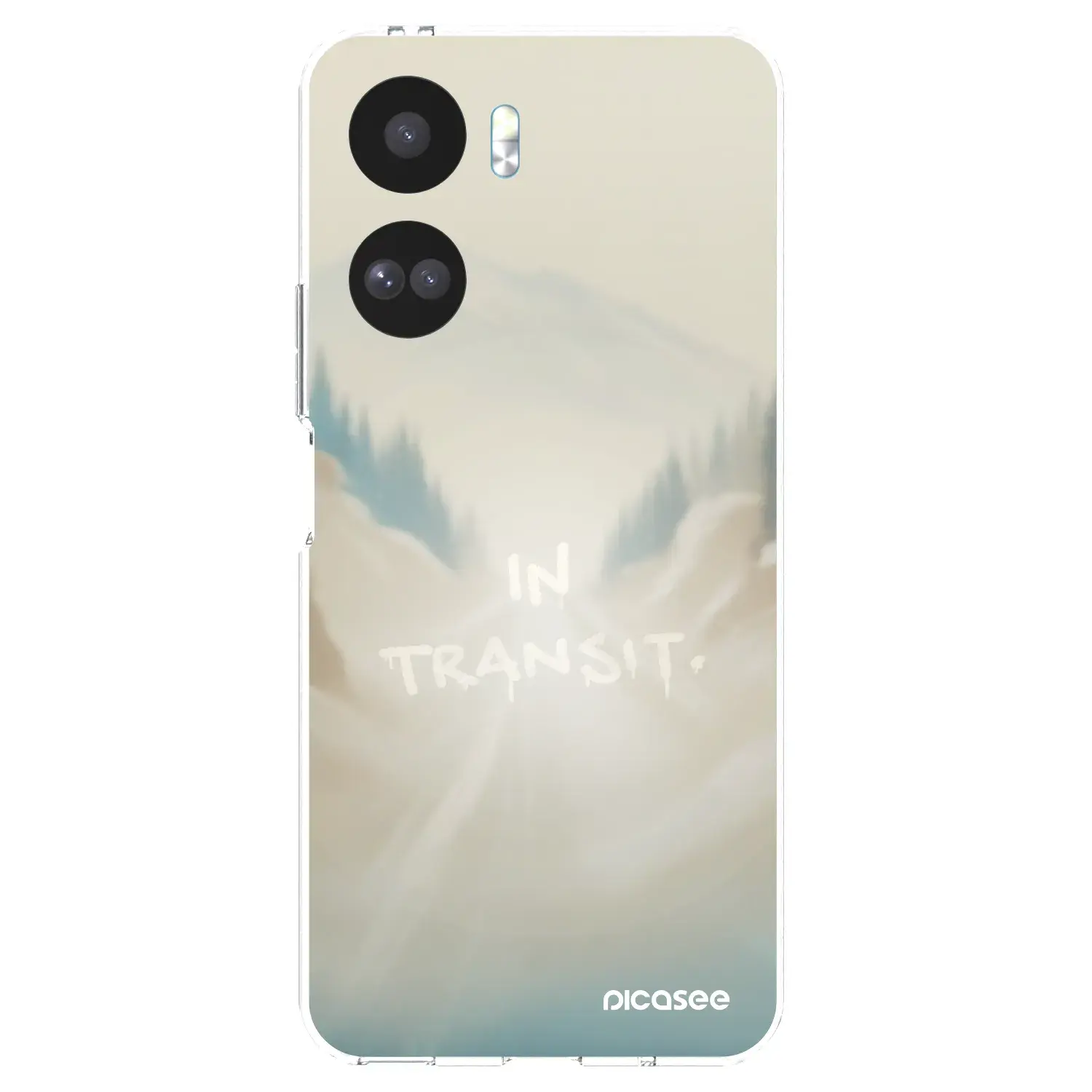 Silikonový průhledný obal pro Honor 90 Lite 5G - IN TRANSIT