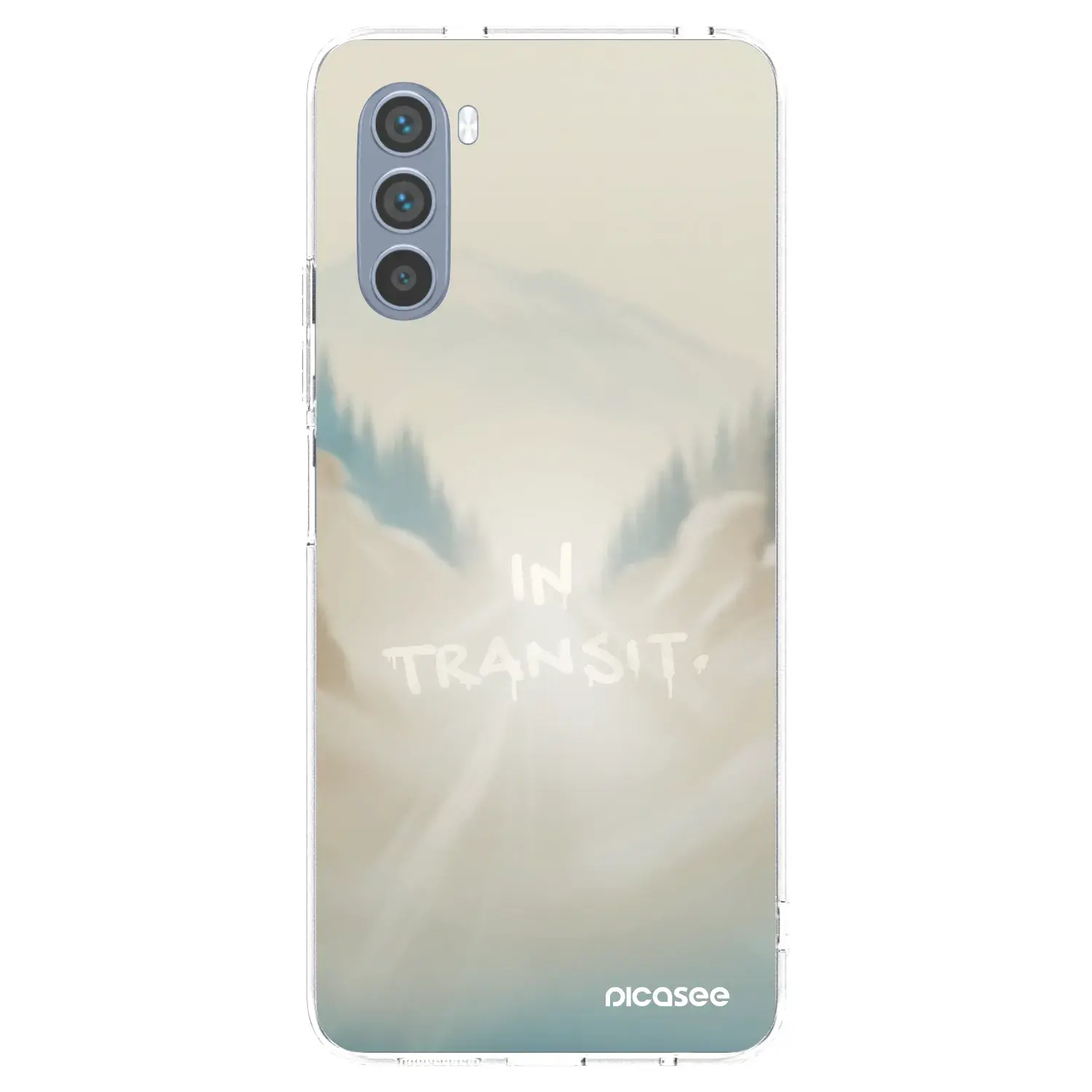Silikonový průhledný obal pro Motorola Moto G62 - IN TRANSIT