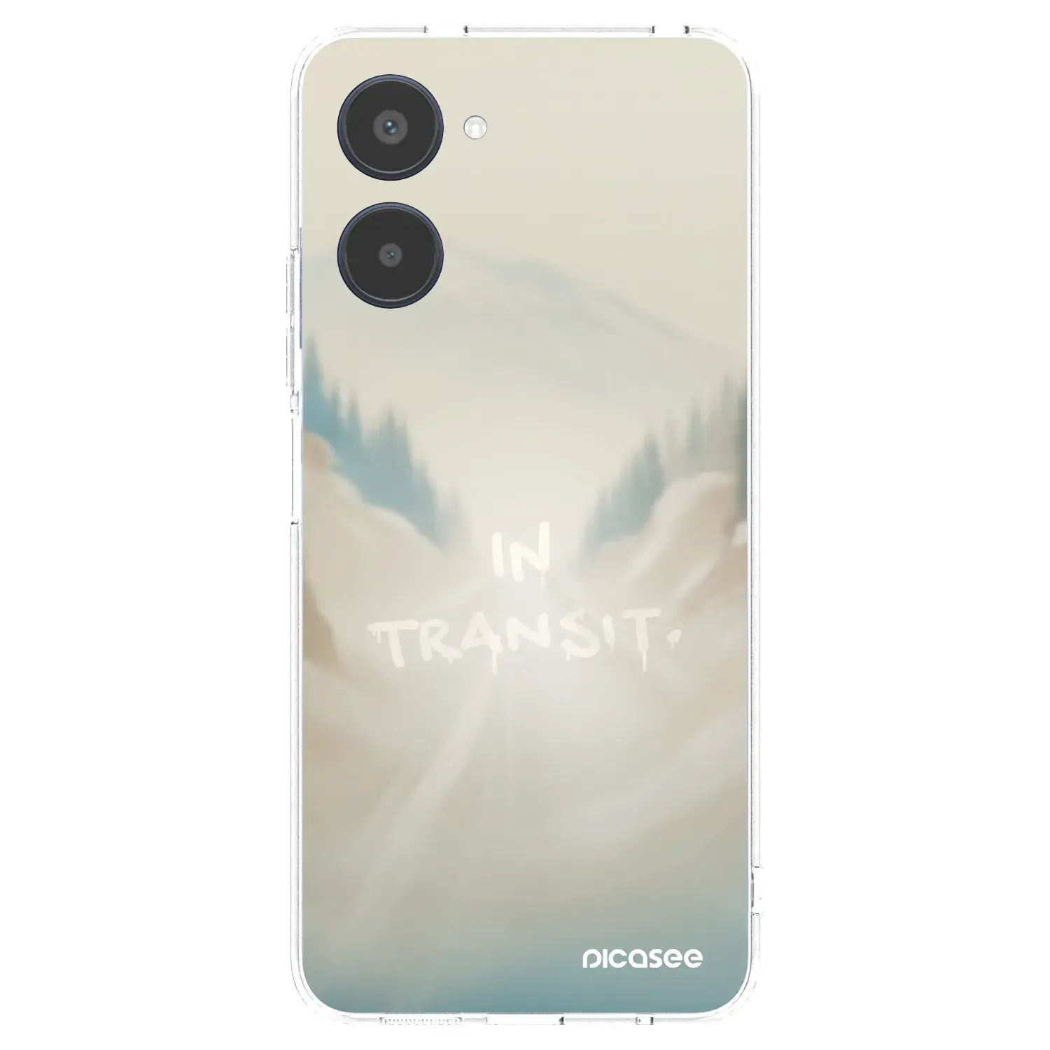 Silikonový průhledný obal pro Realme 10 4G - IN TRANSIT