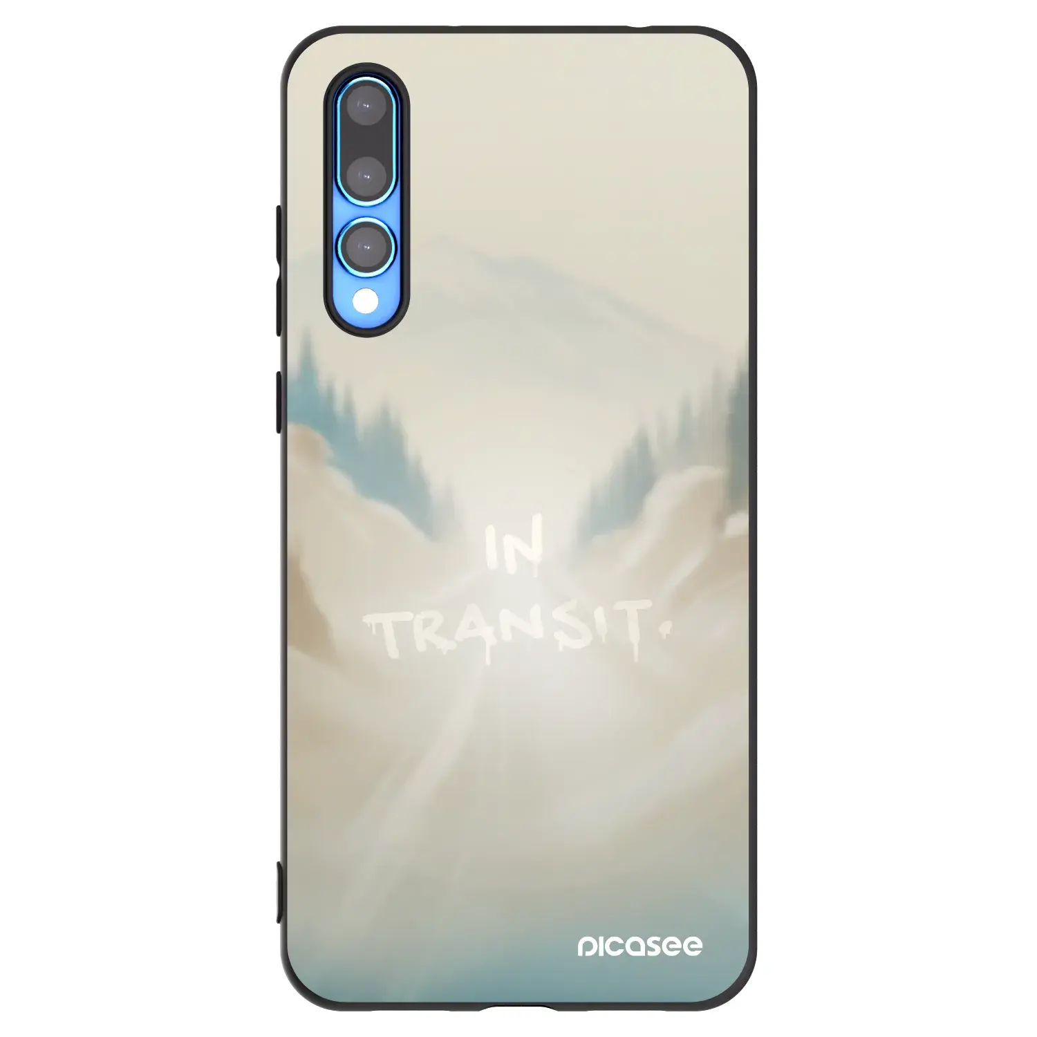 Silikonový černý obal pro Huawei P20 Pro - IN TRANSIT