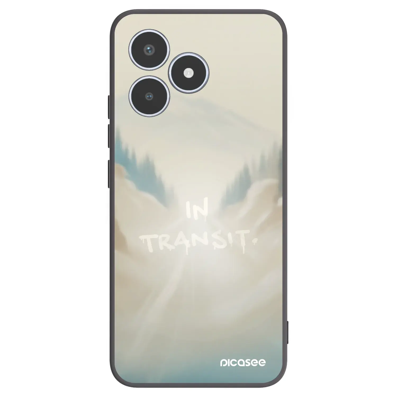 Silikonový černý obal pro Realme C53 - IN TRANSIT