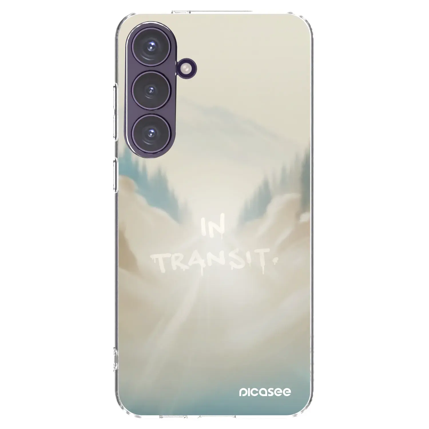 Silikonový průhledný obal pro Samsung Galaxy S24+ S926B 5G - IN TRANSIT