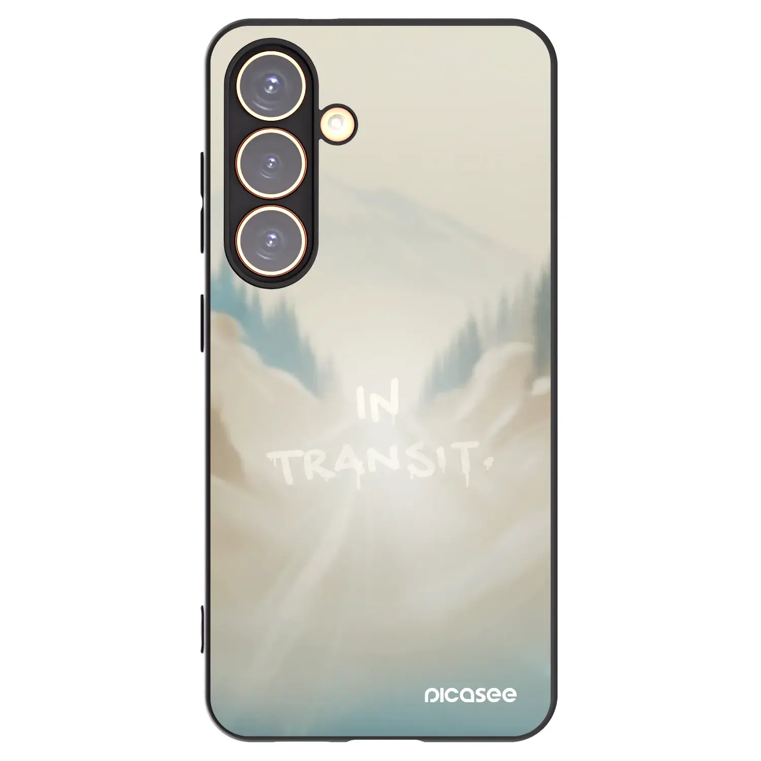 Silikonový černý obal pro Samsung Galaxy S24 S921B 5G - IN TRANSIT