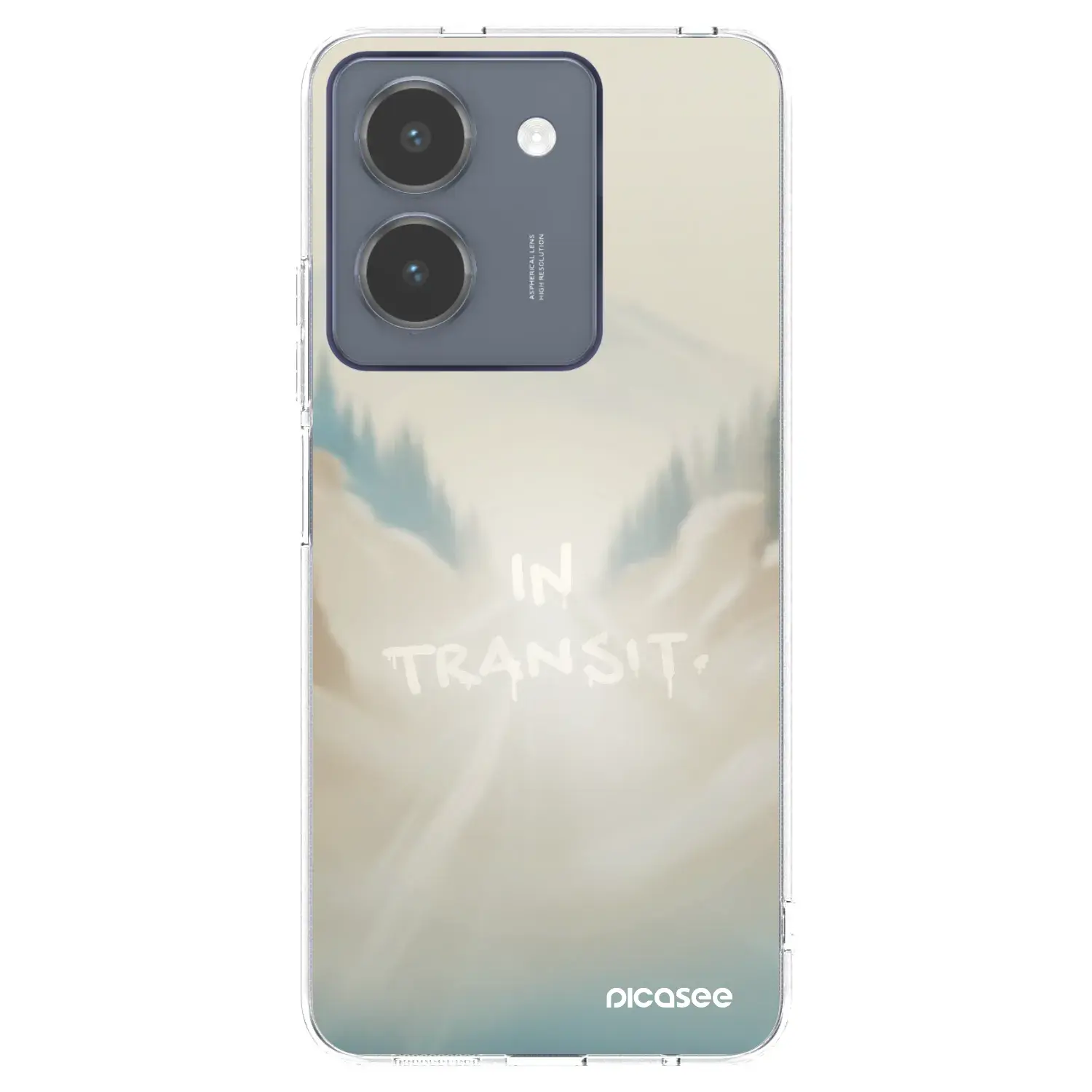 Silikonový průhledný obal pro Vivo Y36 4G - IN TRANSIT