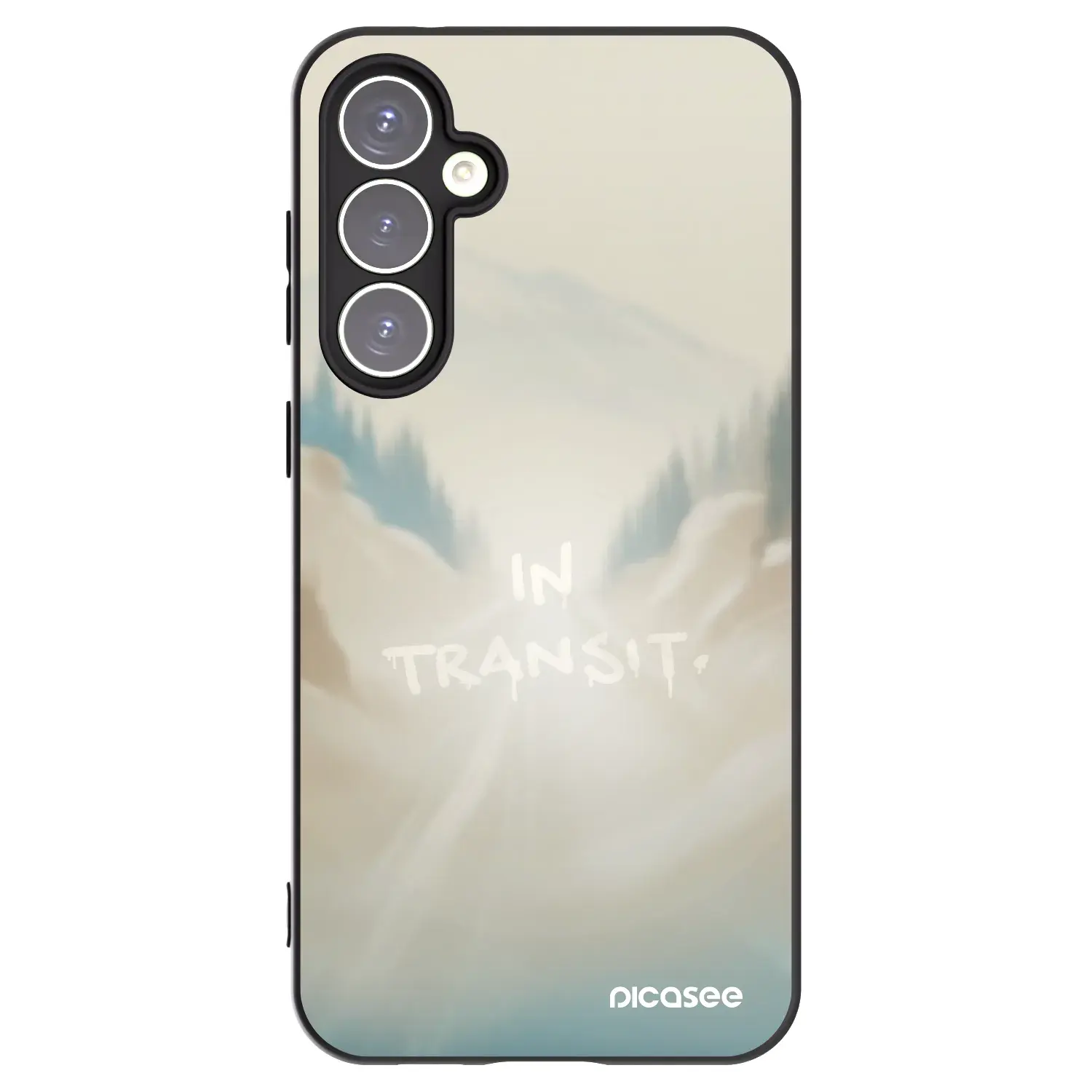 Silikonový černý obal pro Samsung Galaxy S23 FE S711B - IN TRANSIT