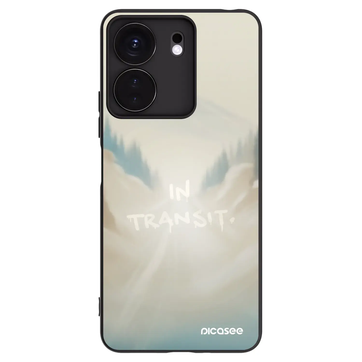 Silikonový černý obal pro Xiaomi Redmi 13C 4G - IN TRANSIT