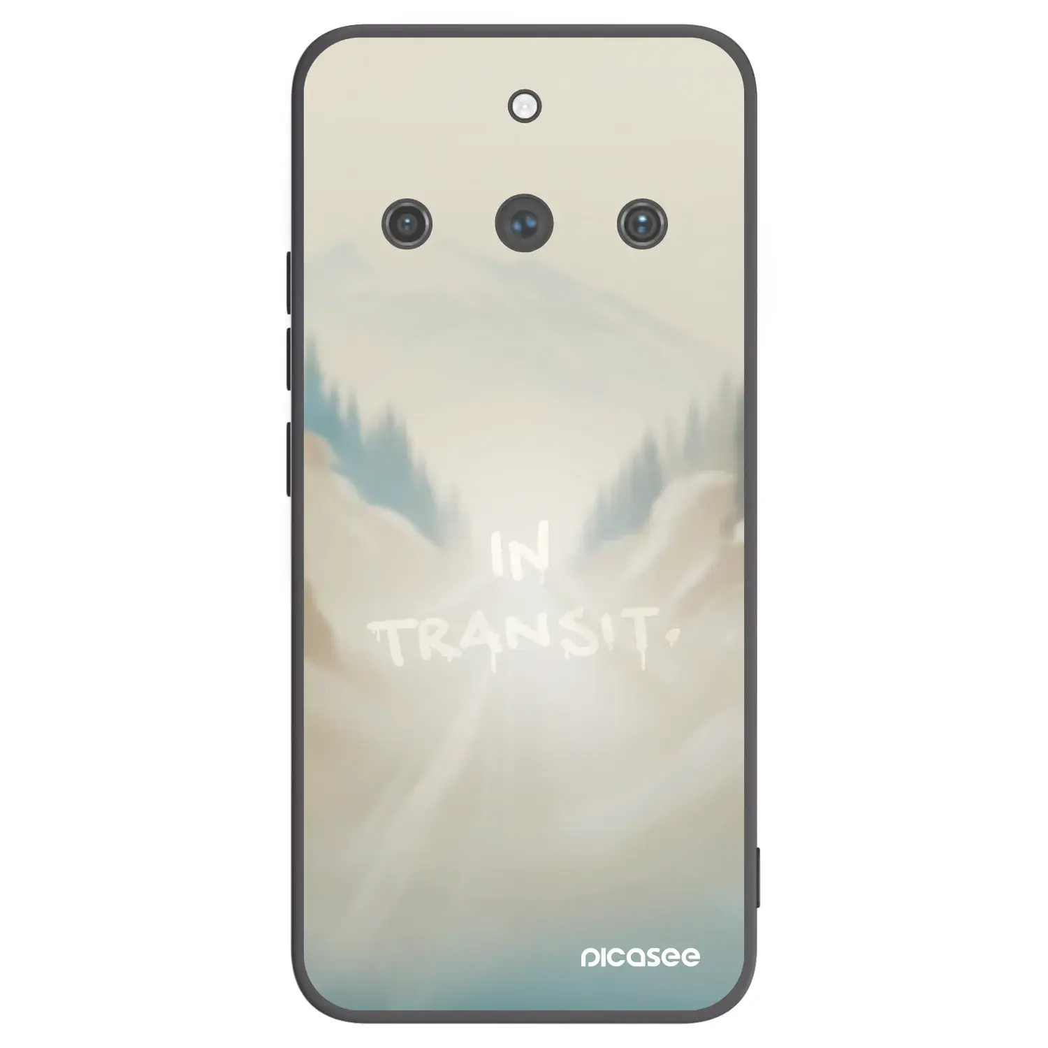 Silikonový černý obal pro Realme 11 Pro+ - IN TRANSIT