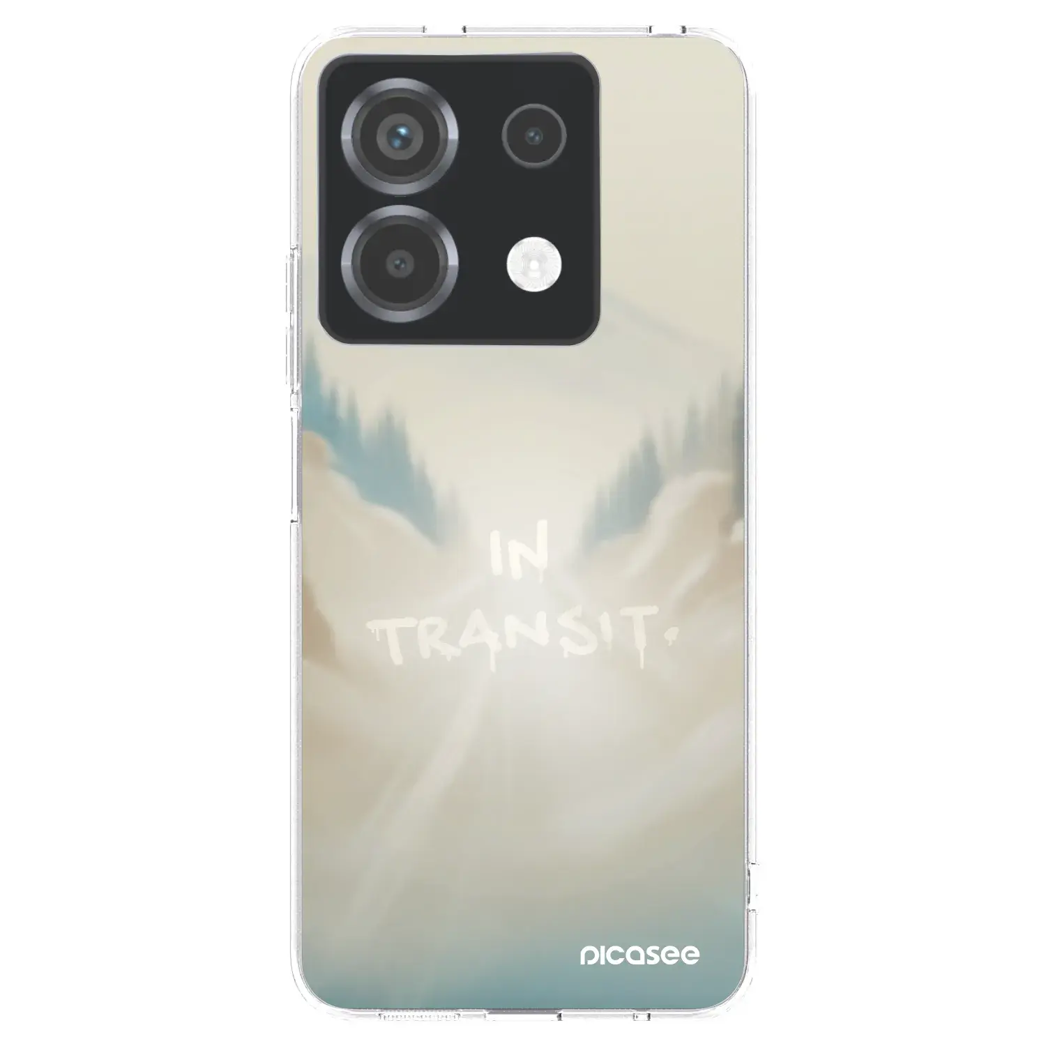 Silikonový průhledný obal pro Xiaomi Poco X6 - IN TRANSIT