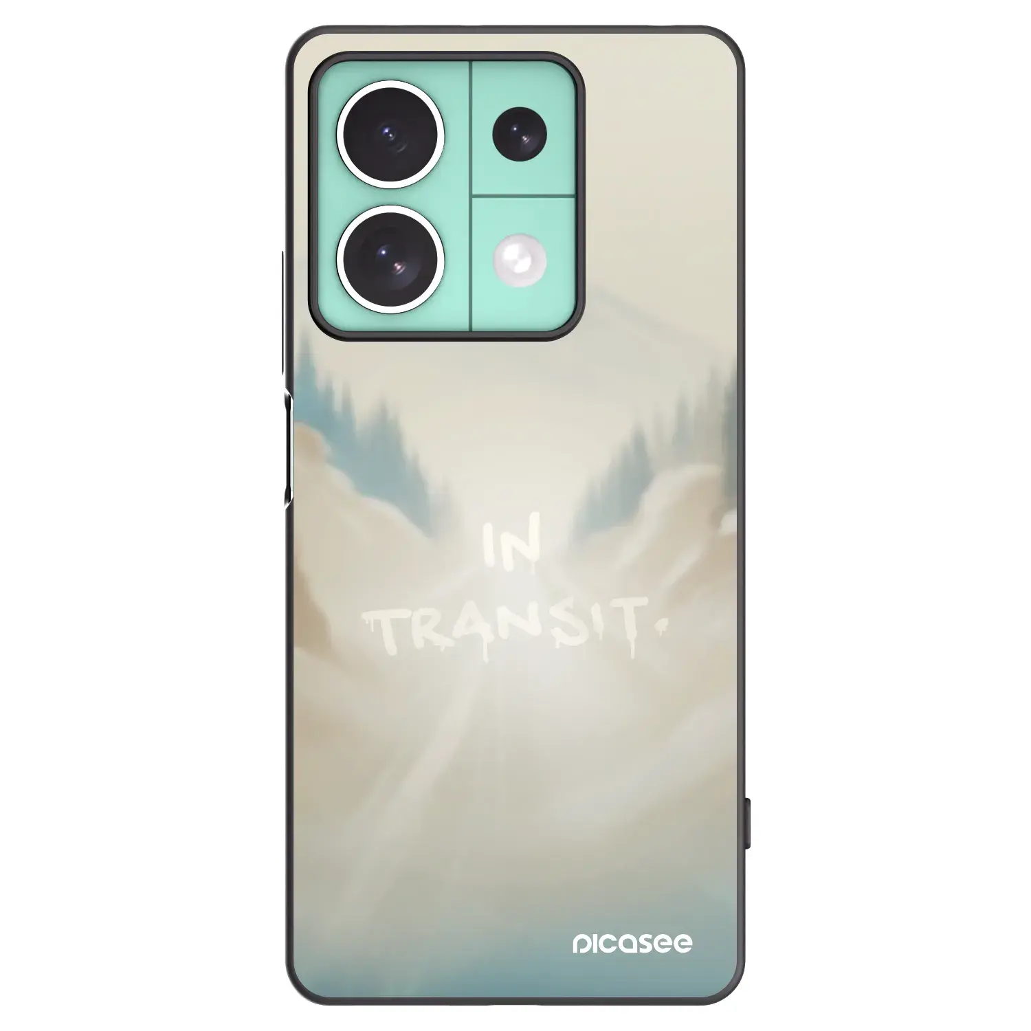 Silikonový černý obal pro Xiaomi Redmi Note 13 5G - IN TRANSIT