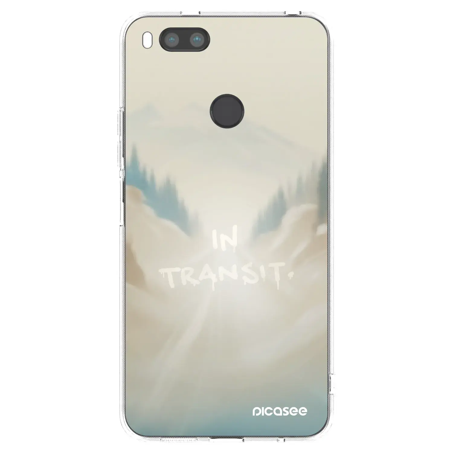 Silikonový průhledný obal pro Xiaomi Mi A1 Global - IN TRANSIT