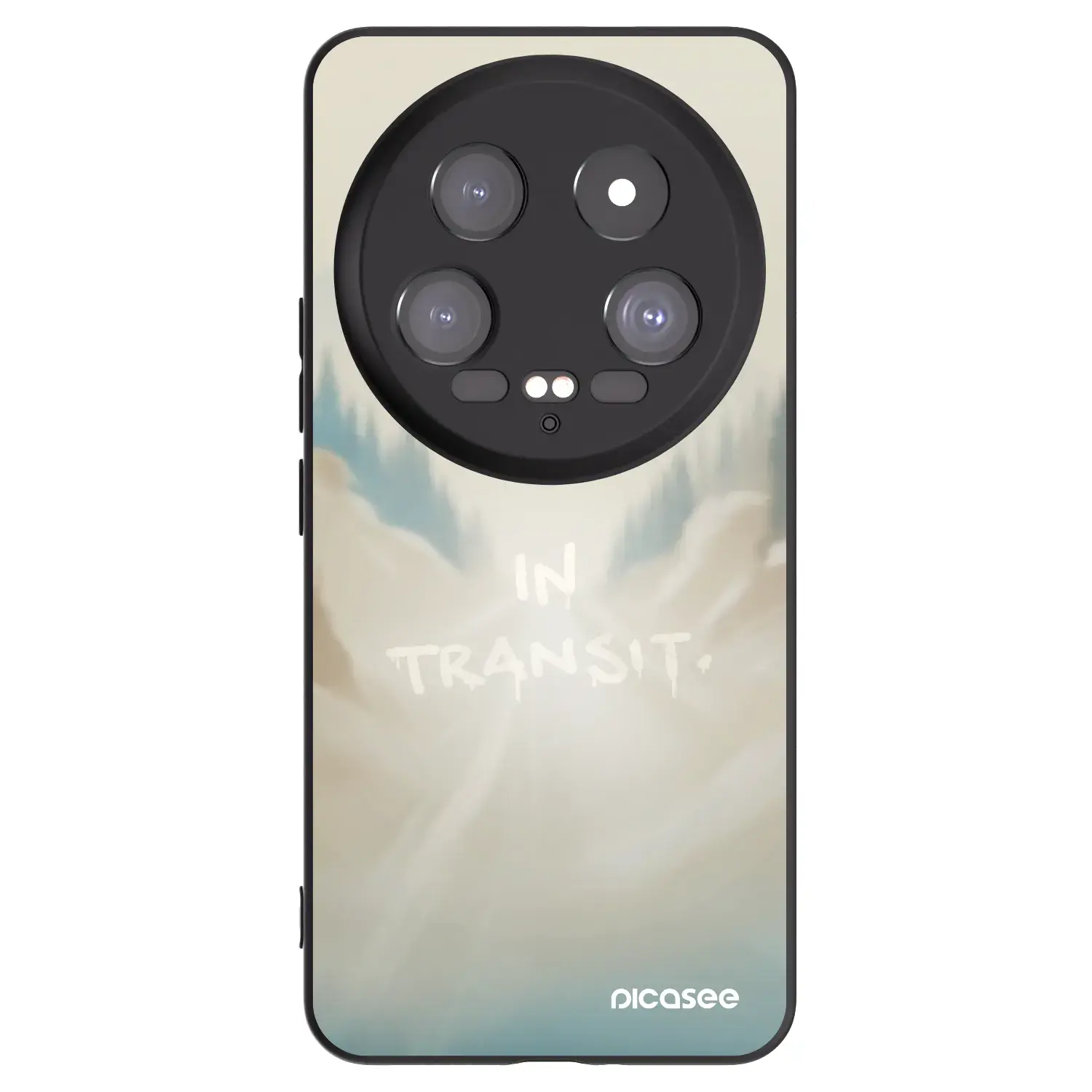 Silikonový černý obal pro Xiaomi 14 Ultra - IN TRANSIT