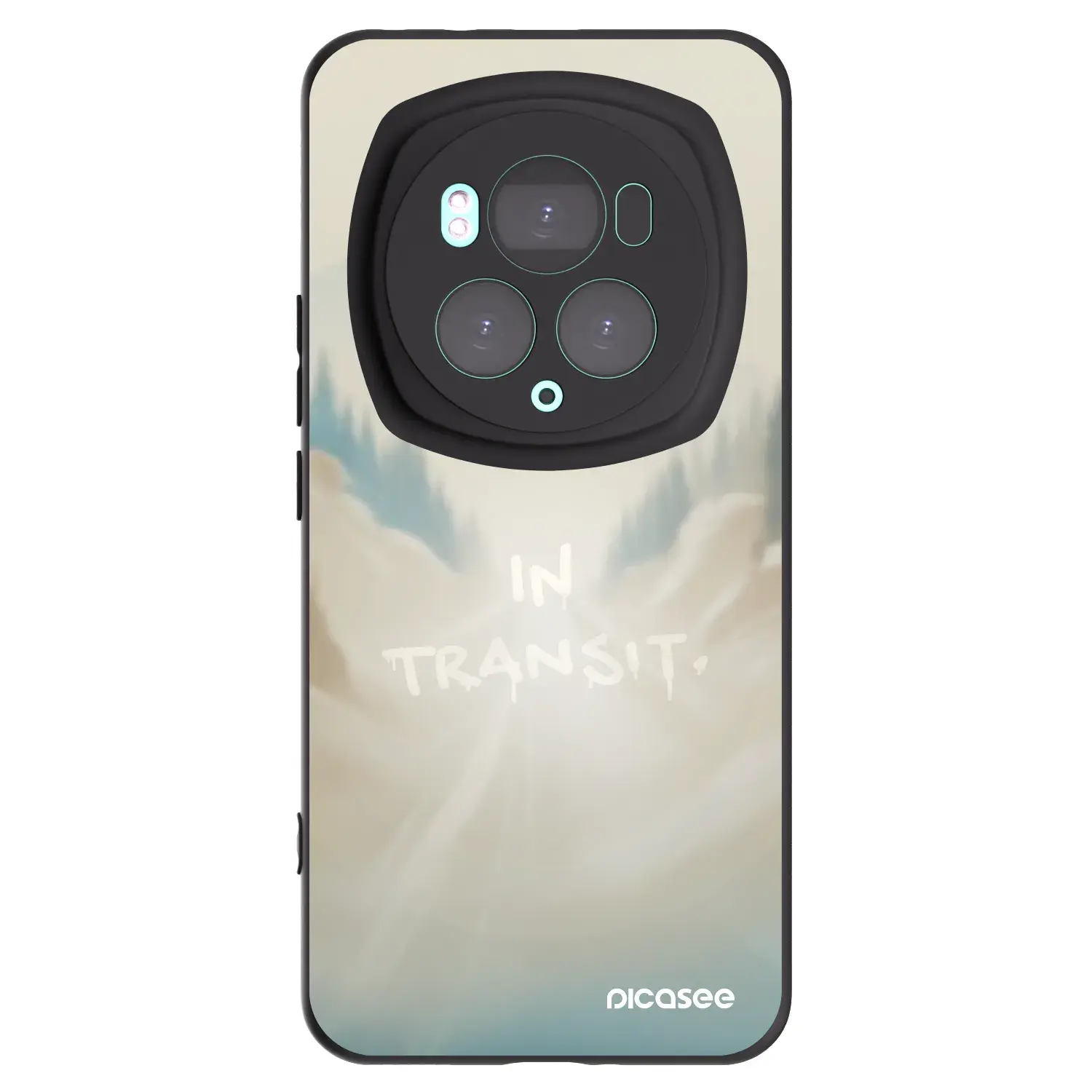 Silikonový černý obal pro Honor Magic6 Pro - IN TRANSIT