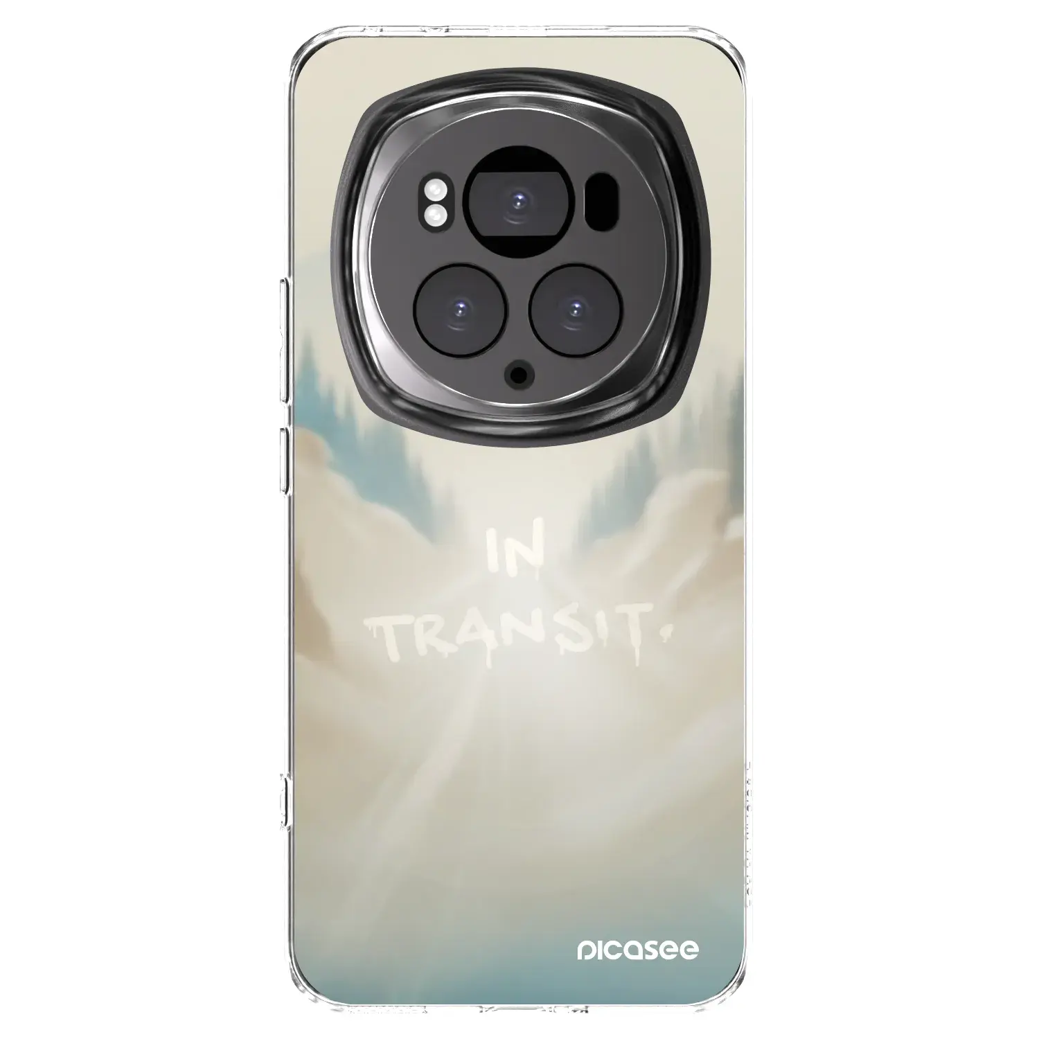 Silikonový průhledný obal pro Honor Magic6 Pro - IN TRANSIT
