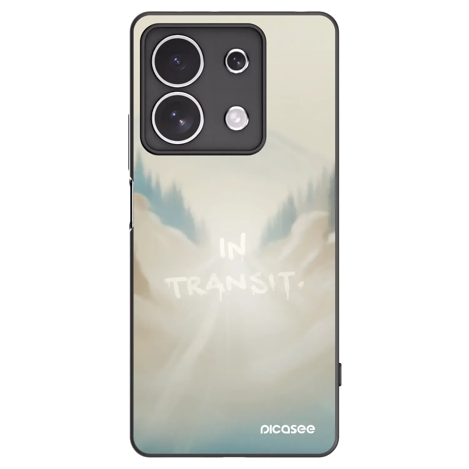 Silikonový černý obal pro Xiaomi Redmi Note 13 4G - IN TRANSIT